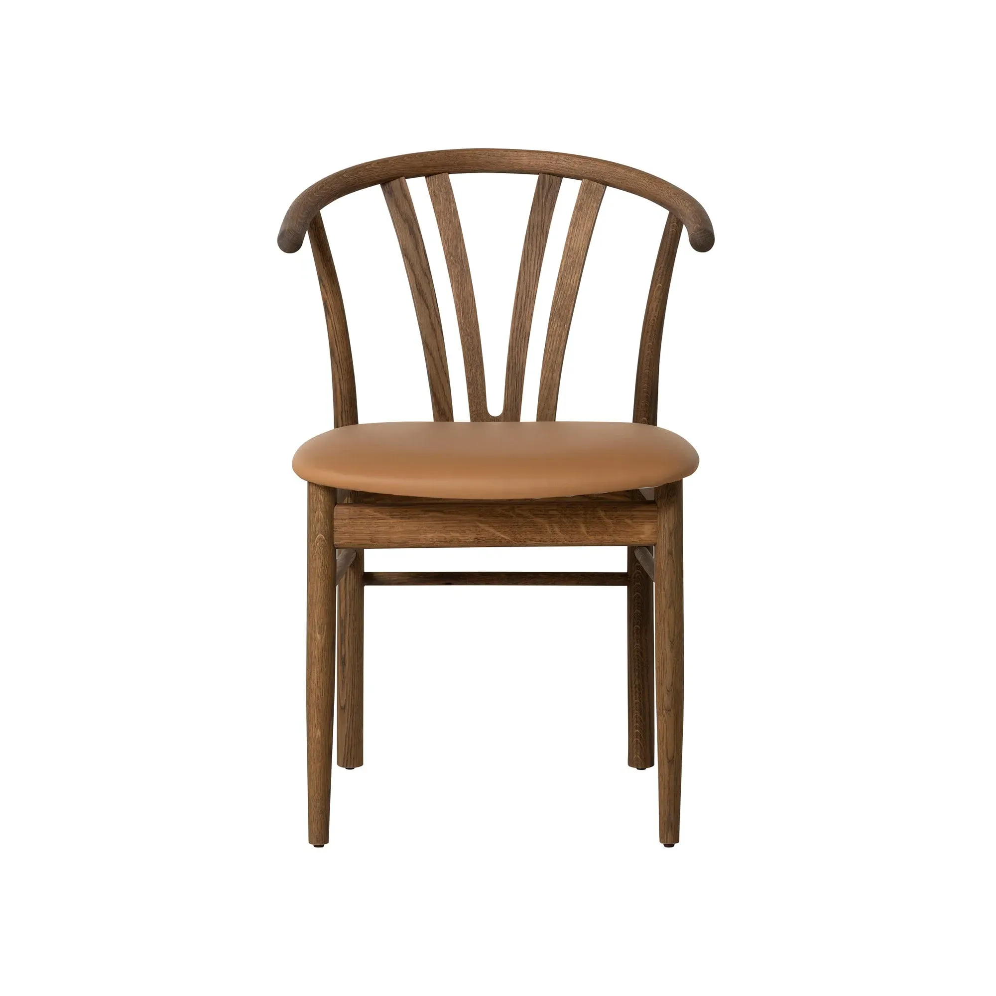 Franz Dining Chair - Brown, Oak