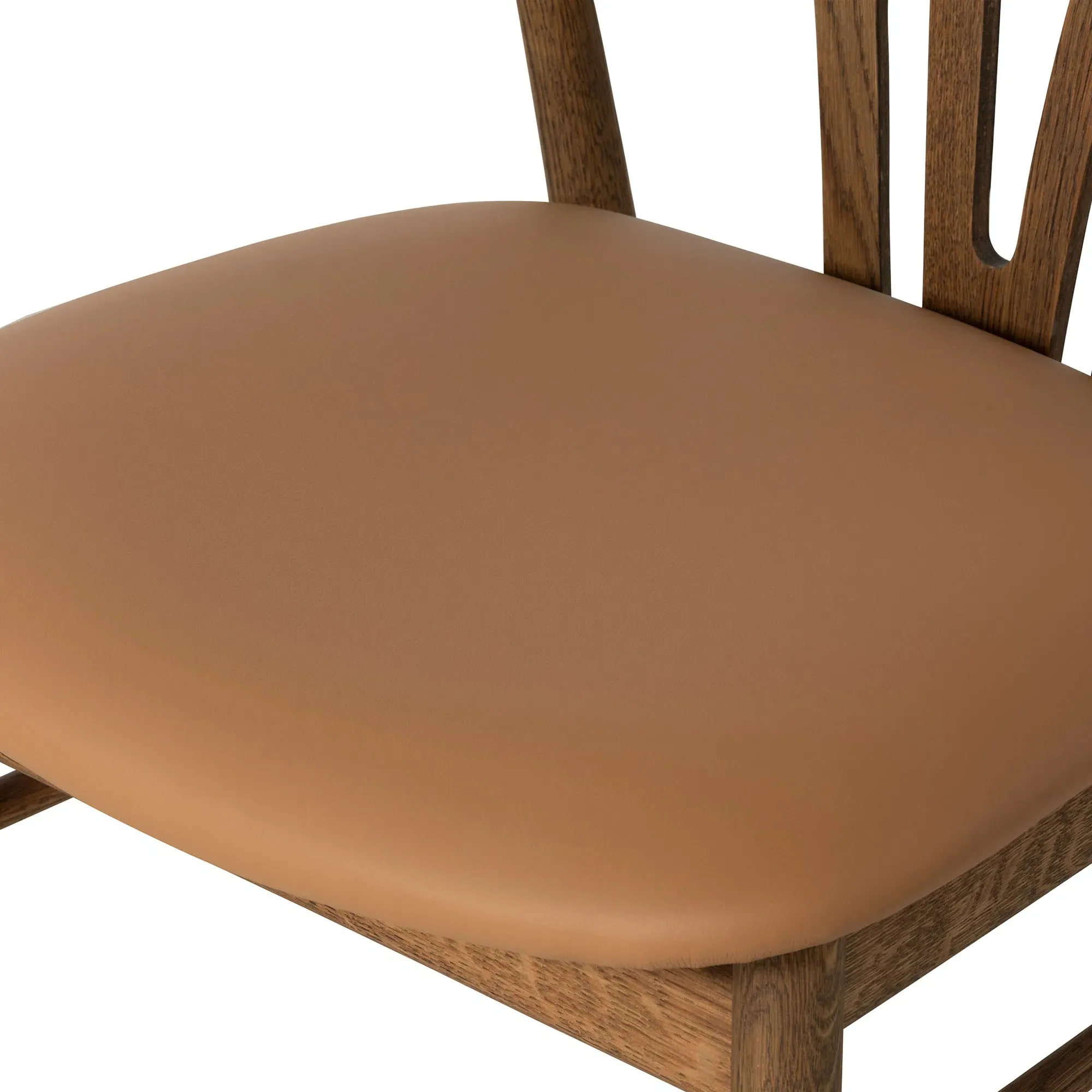 Franz Dining Chair - Brown, Oak