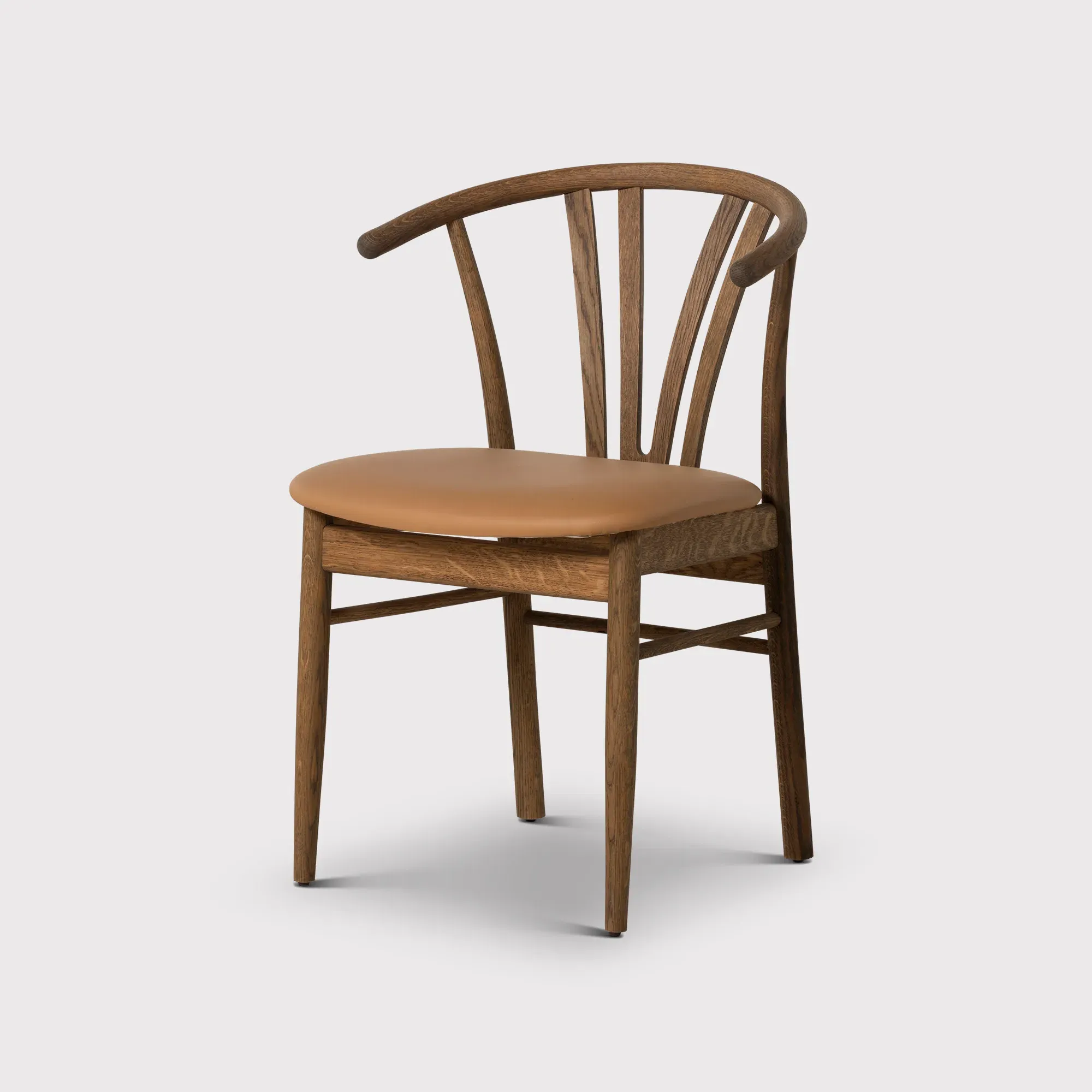 Franz Dining Chair - Brown, Oak image