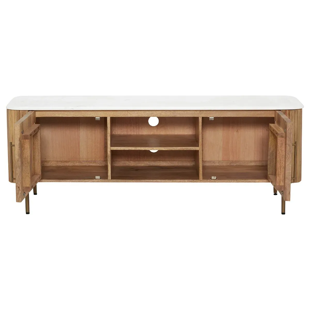 Fuji TV Unit - Neutral Wood
