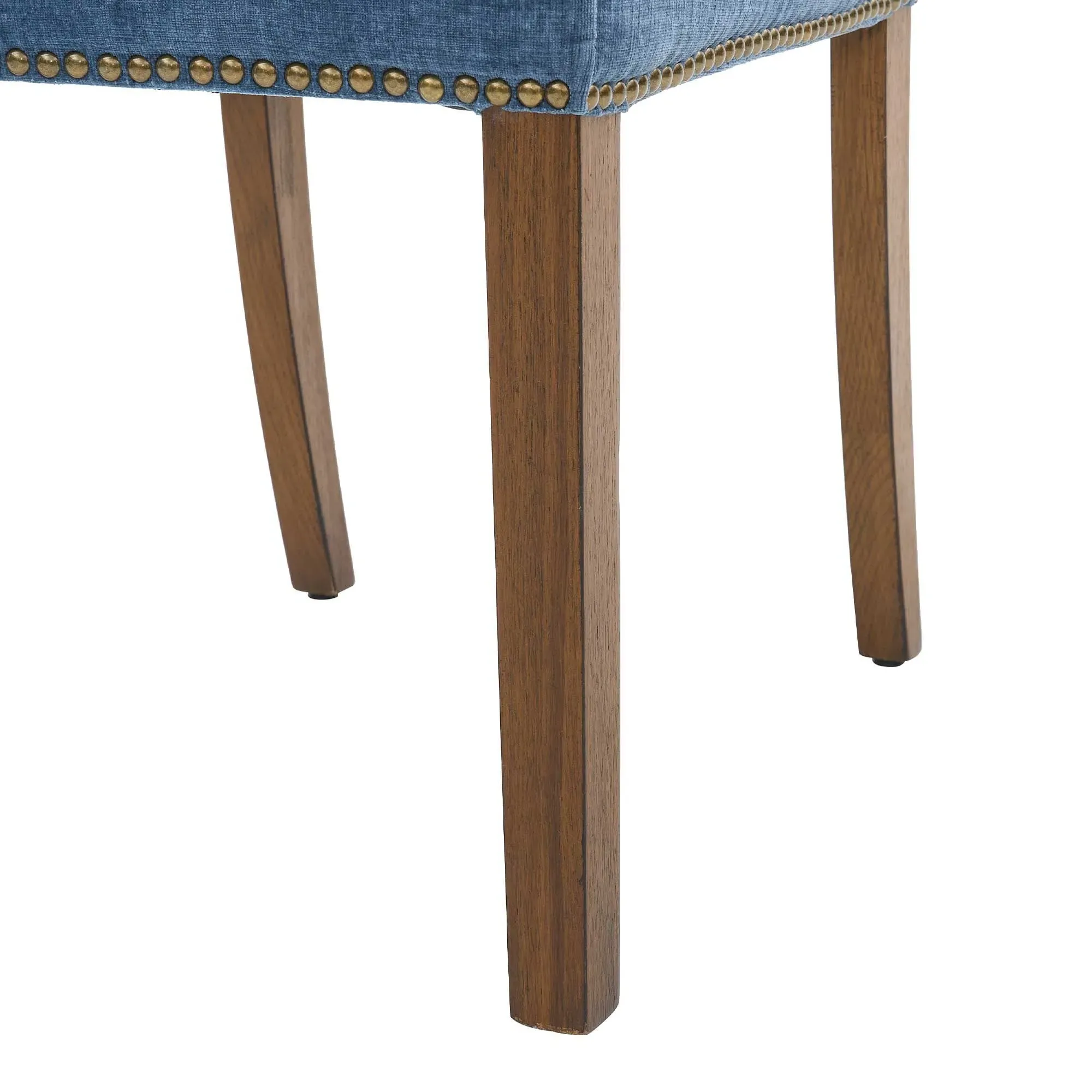 Gable Dining Chair - Blue, Chenille