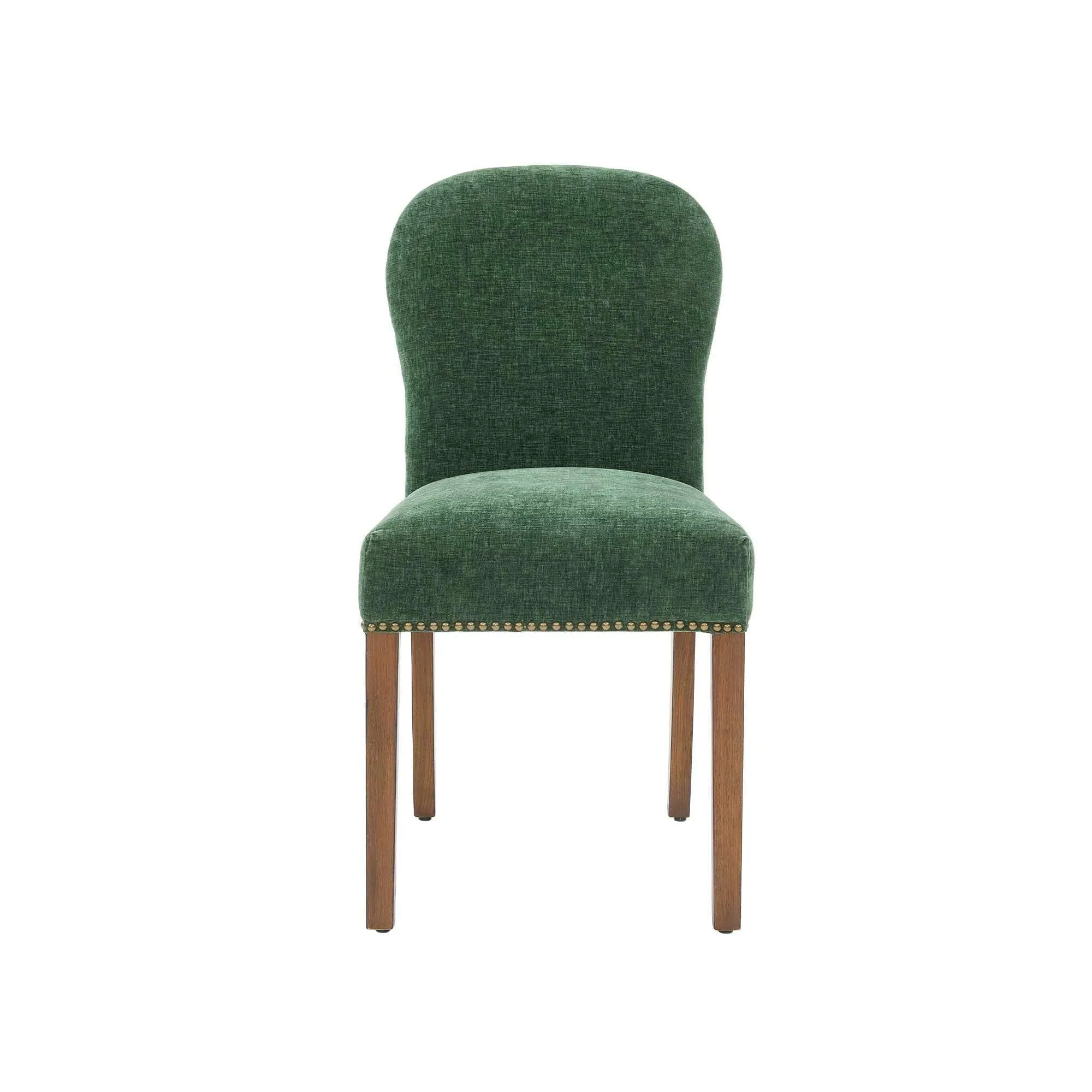 Gable Dining Chair - Green, Chenille