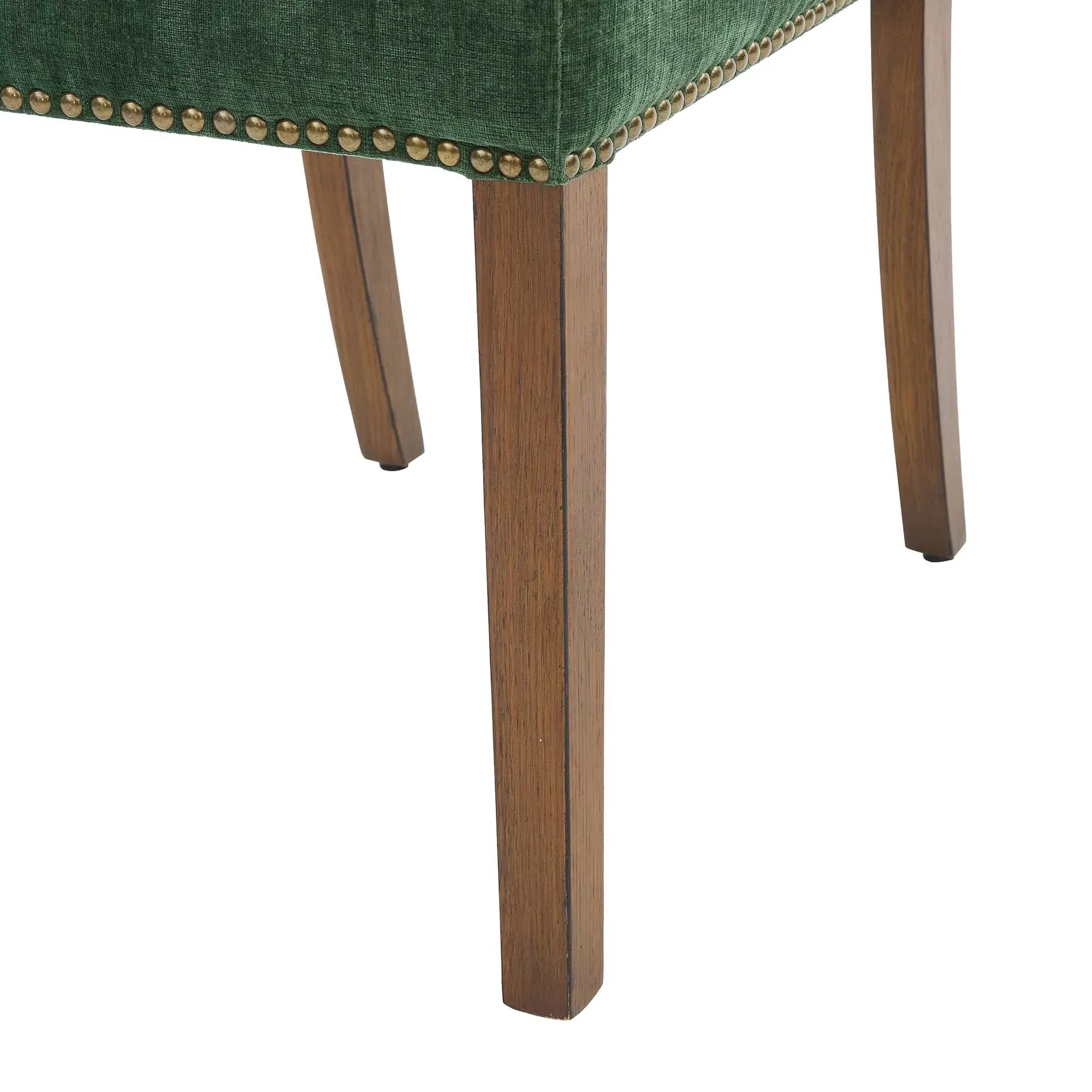 Gable Dining Chair - Green, Chenille