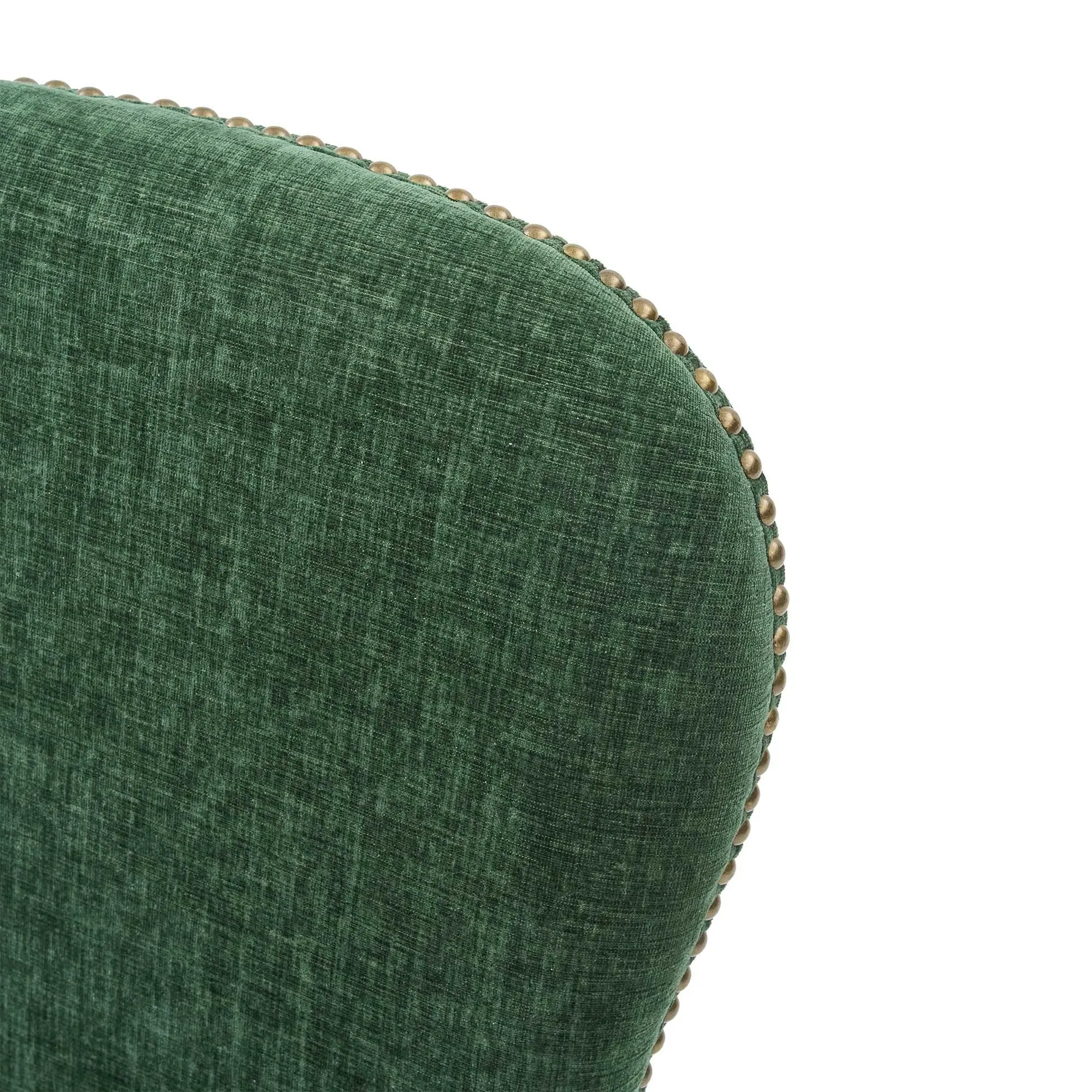 Gable Dining Chair - Green, Chenille