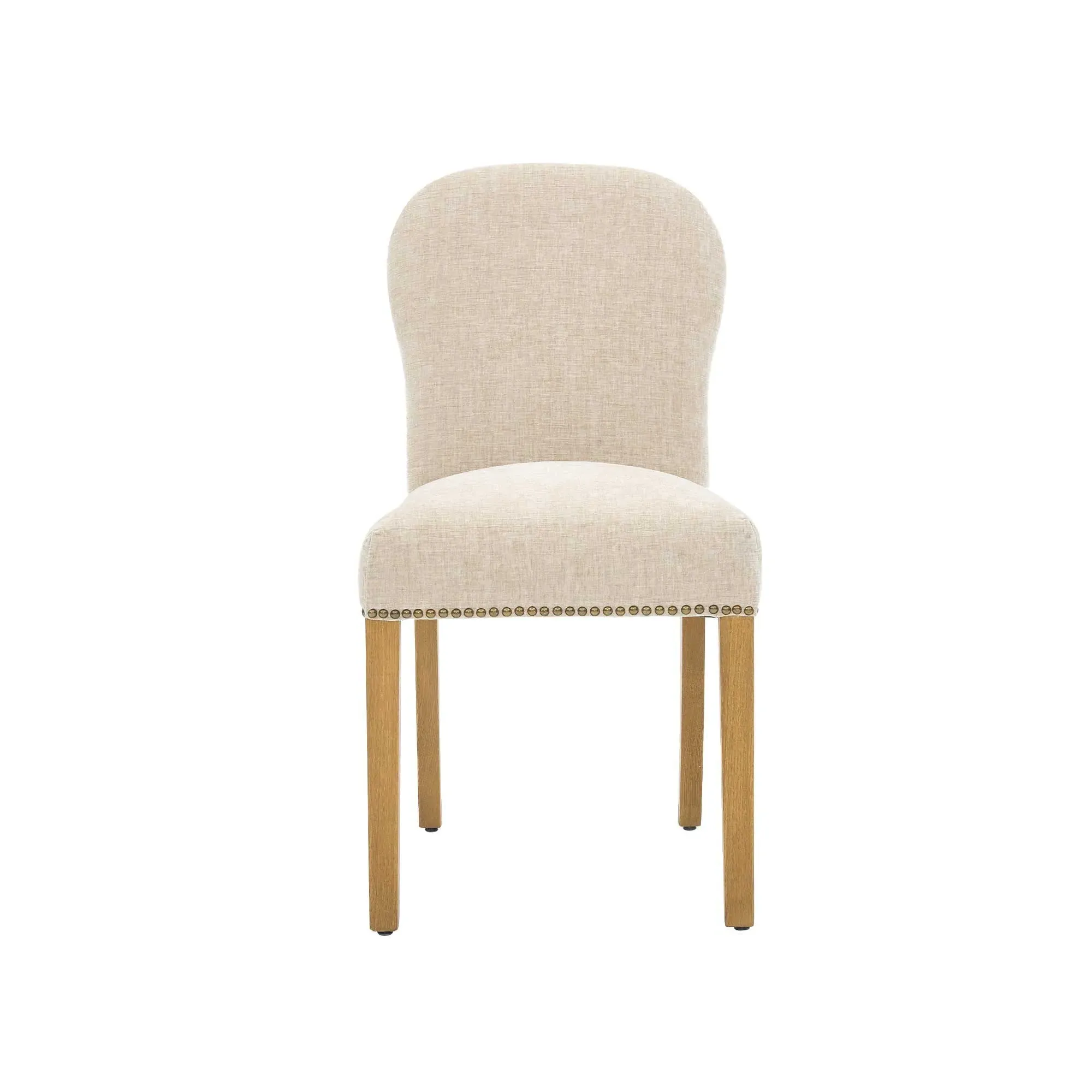 Gable Dining Chair - Neutral, Chenille