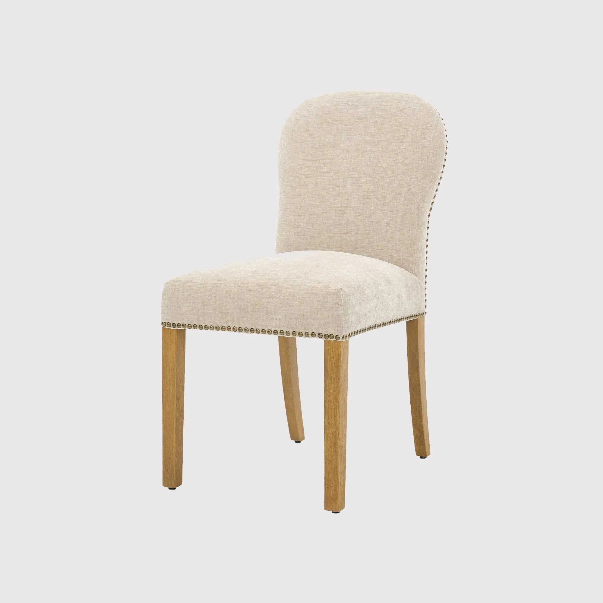 Gable Dining Chair - Neutral, Chenille