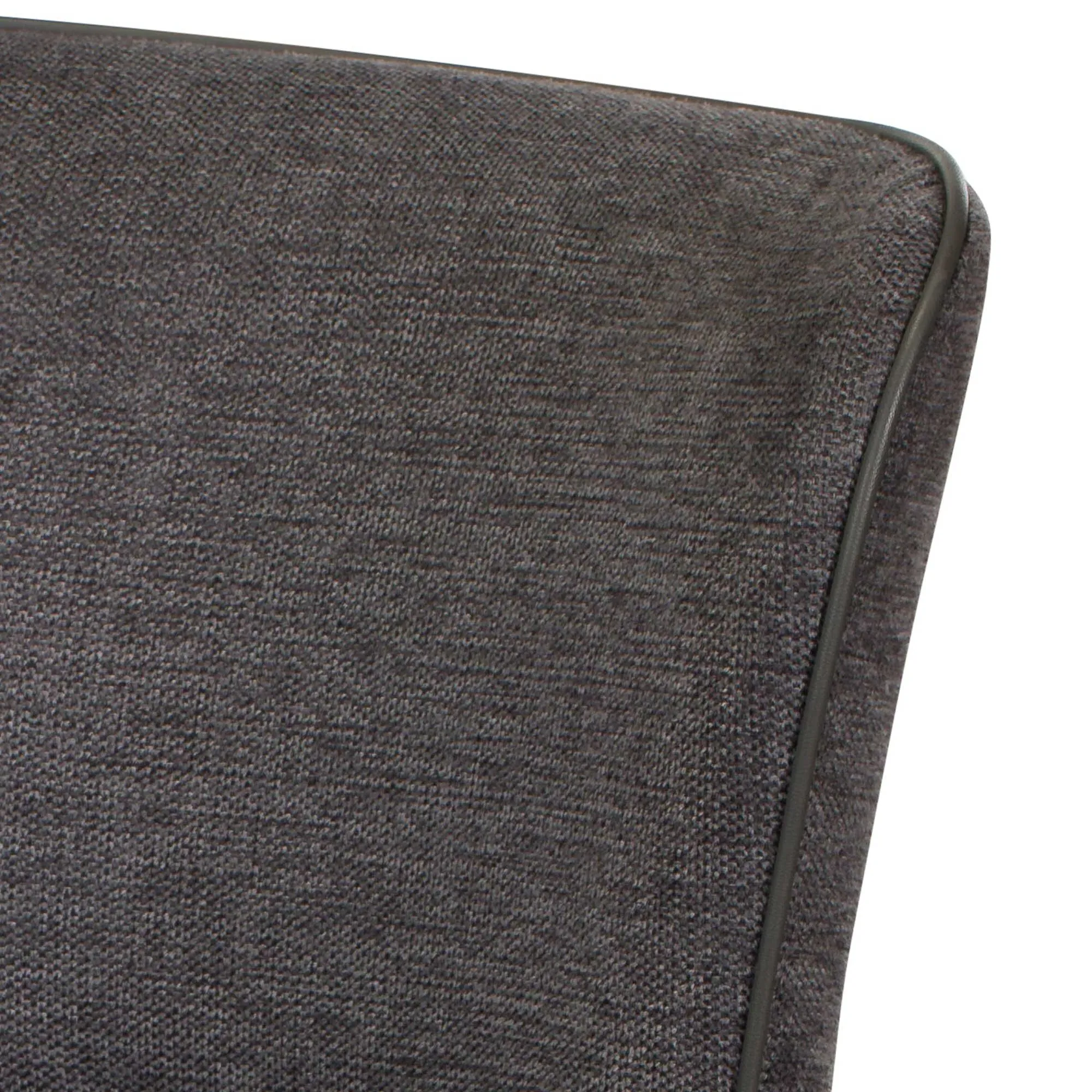 Galini Dining Chair - Dark Grey, Fabric
