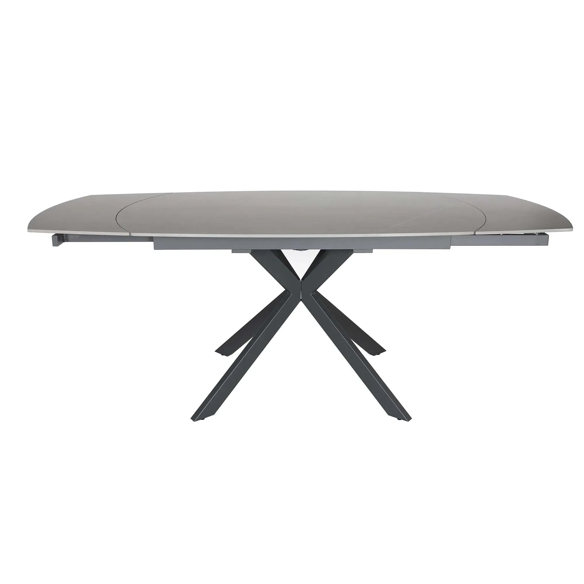 Galini Stone Extendable Dining Table - Grey
