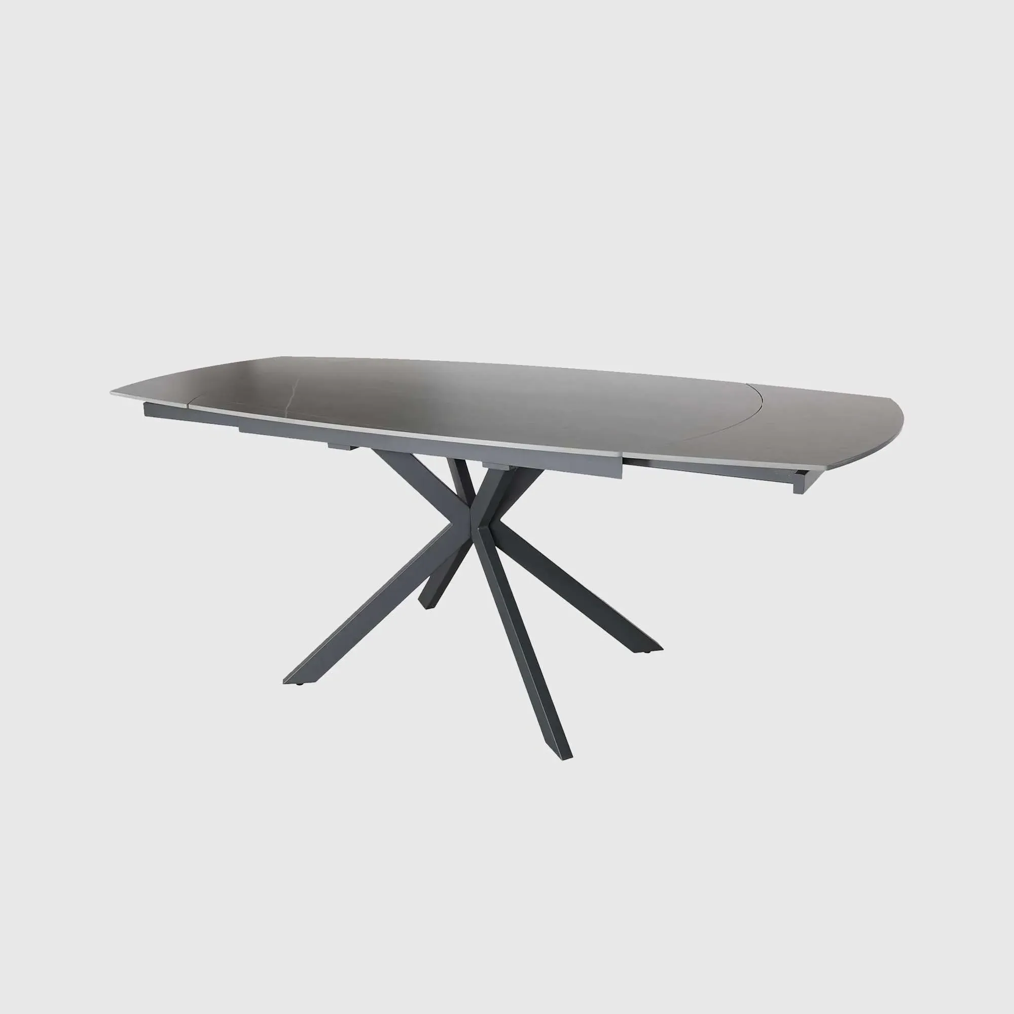 Galini Stone Extendable Dining Table - Grey image