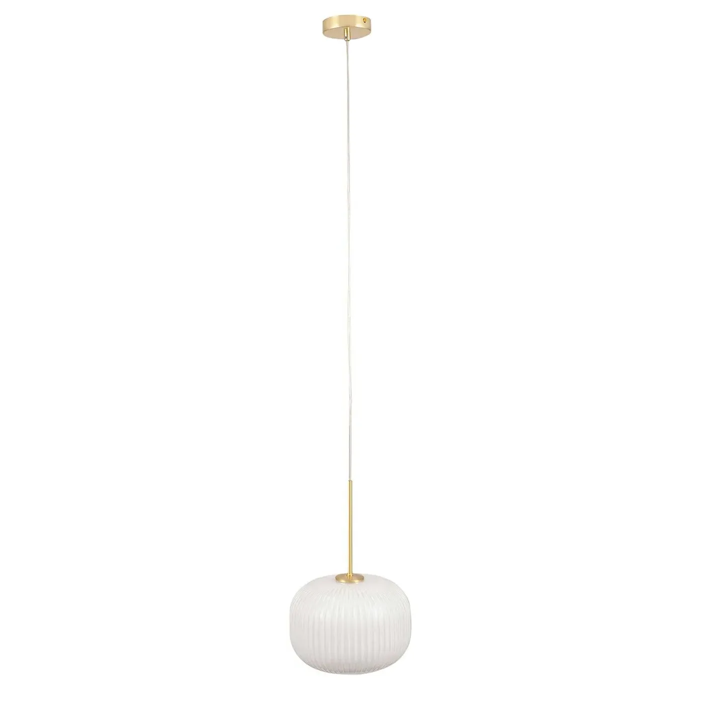 Glass Pendant Light - White