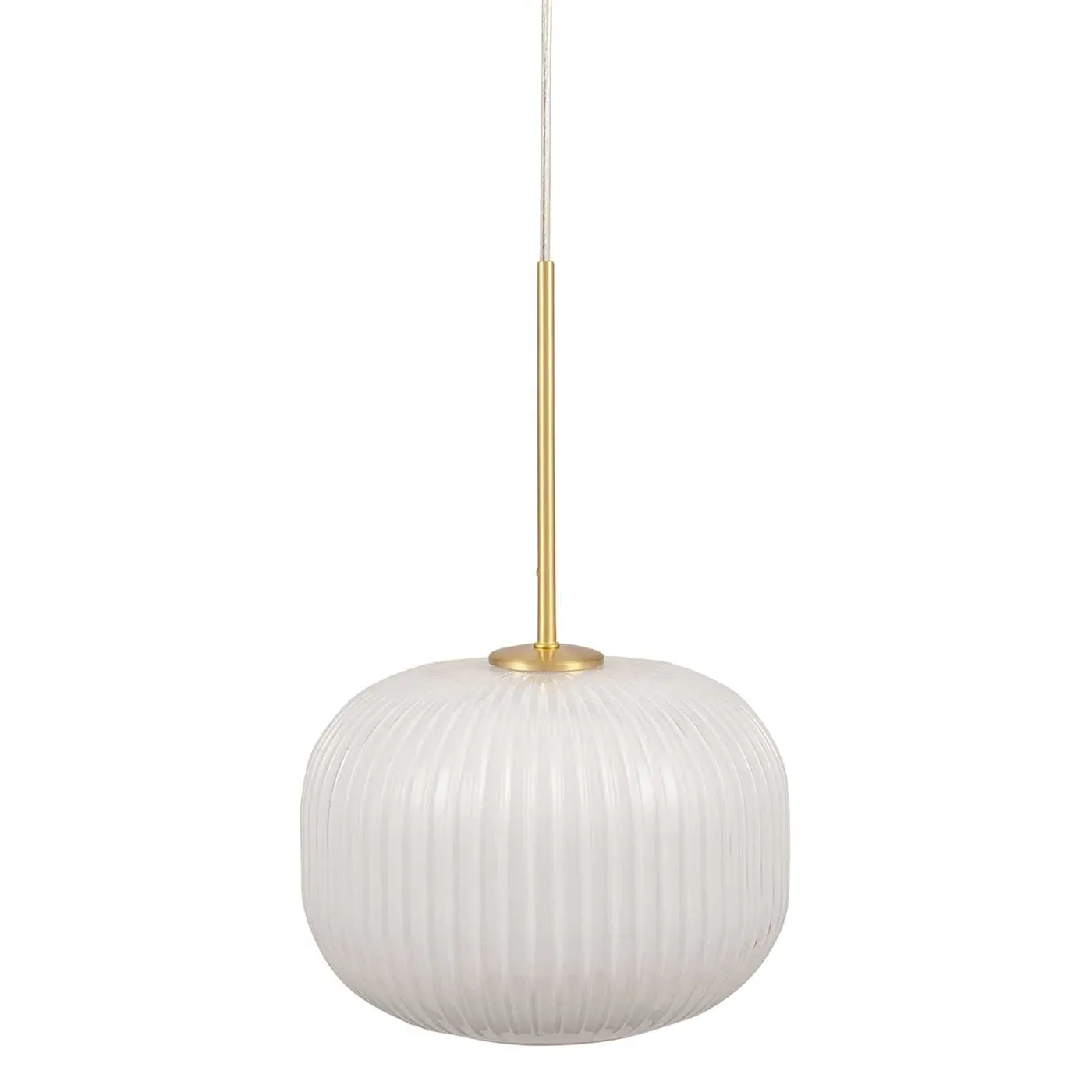 Glass Pendant Light - White image