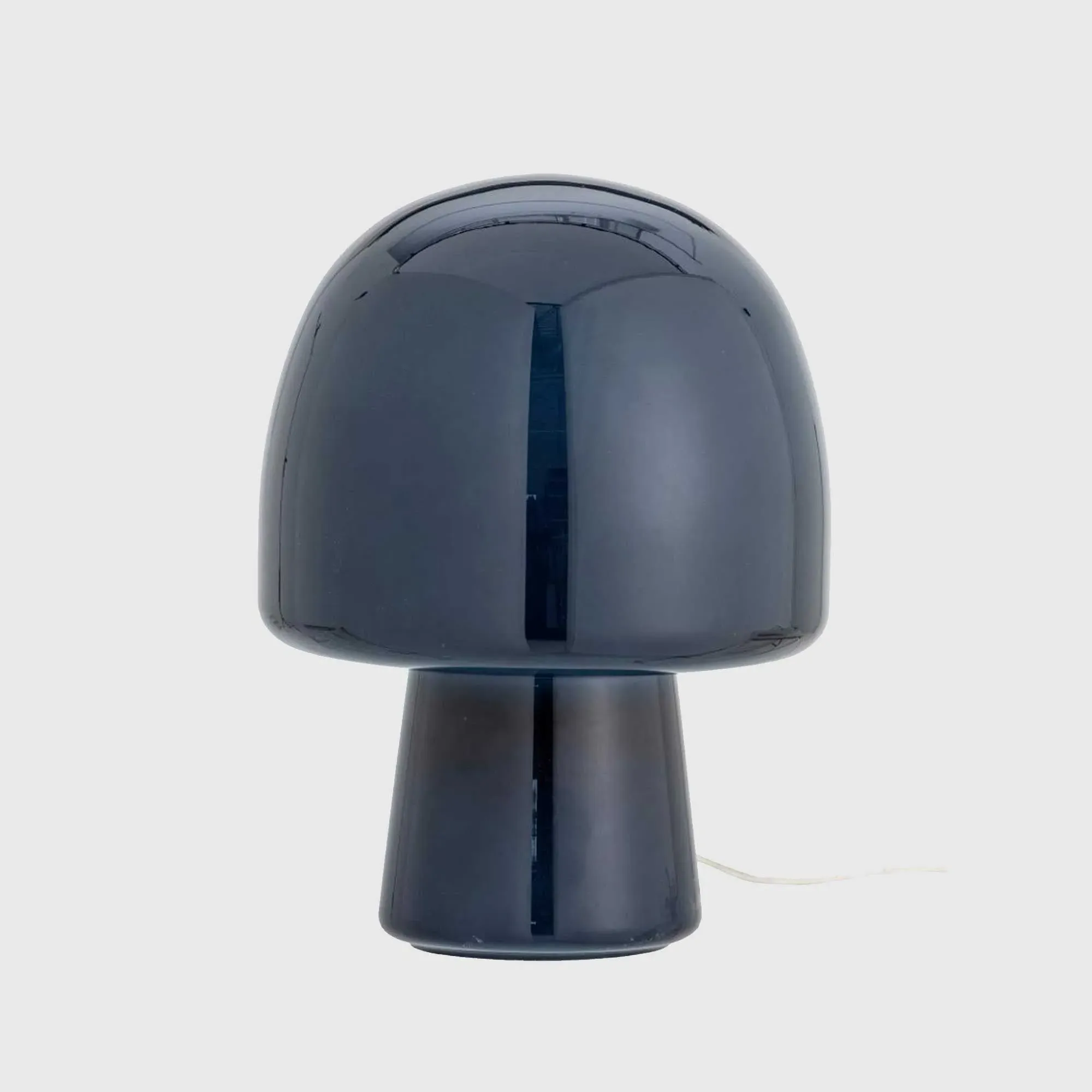 Glass Shaped Table Lamp - Blue image