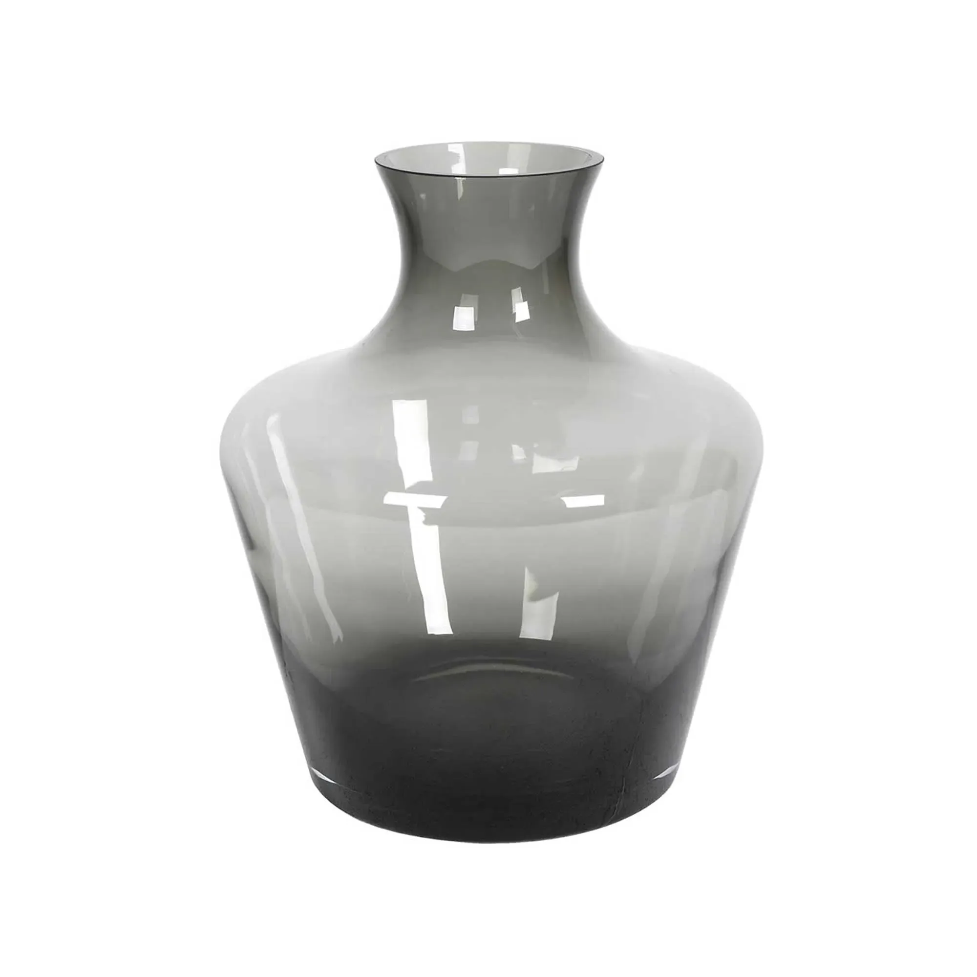 Glass Vase - Grey image