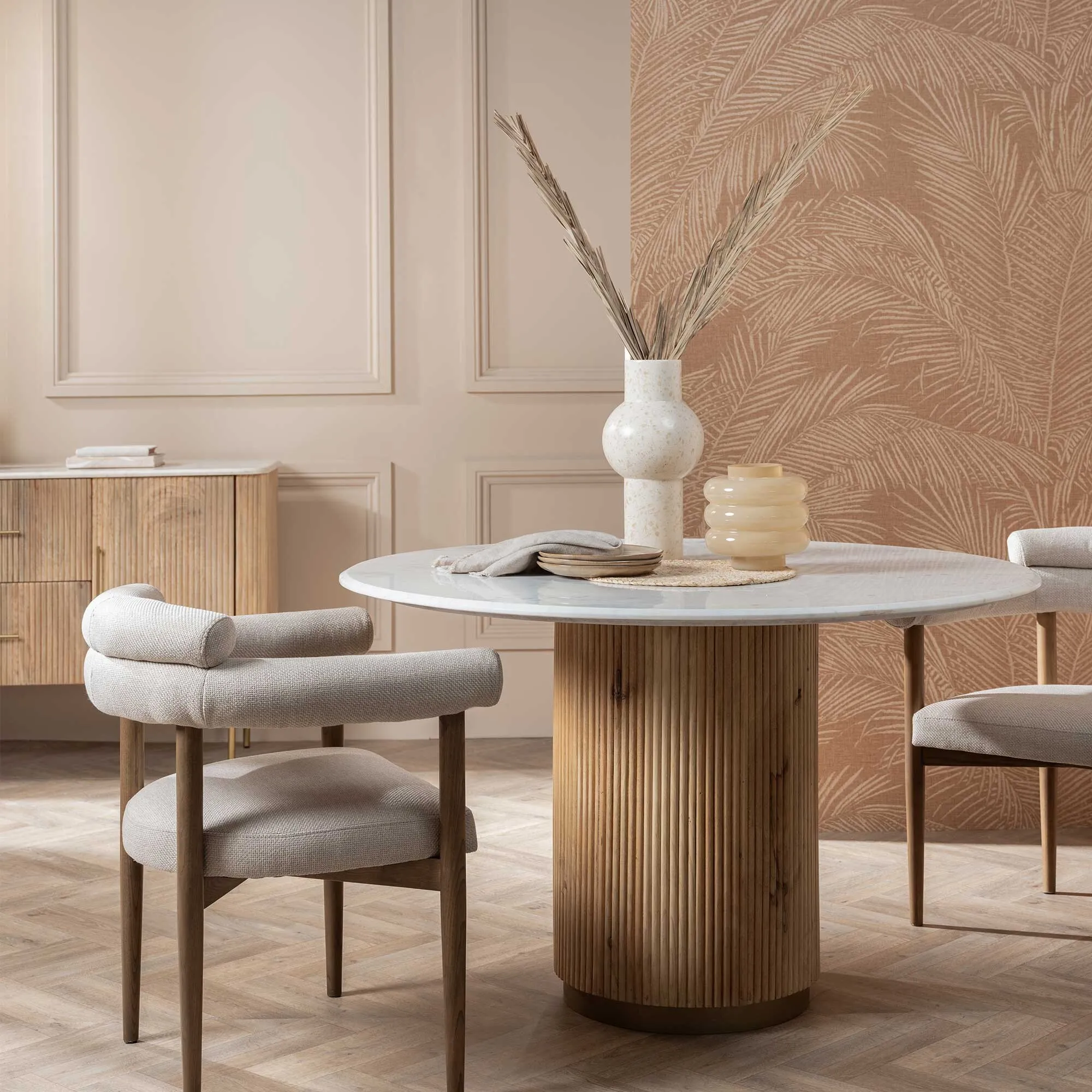 Glass Vase - Neutral