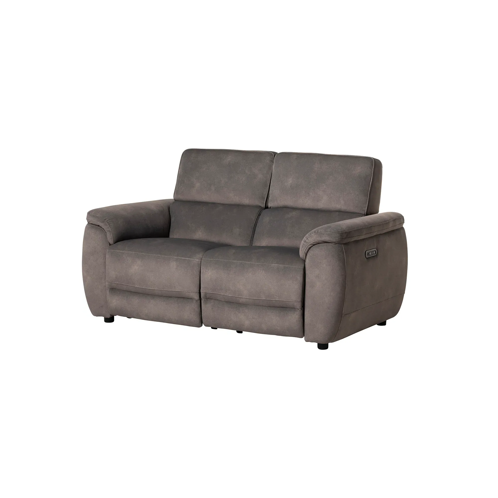 Glendale 2-Seater Power Reclining Sofa with Head Tilt - Brown, Leather