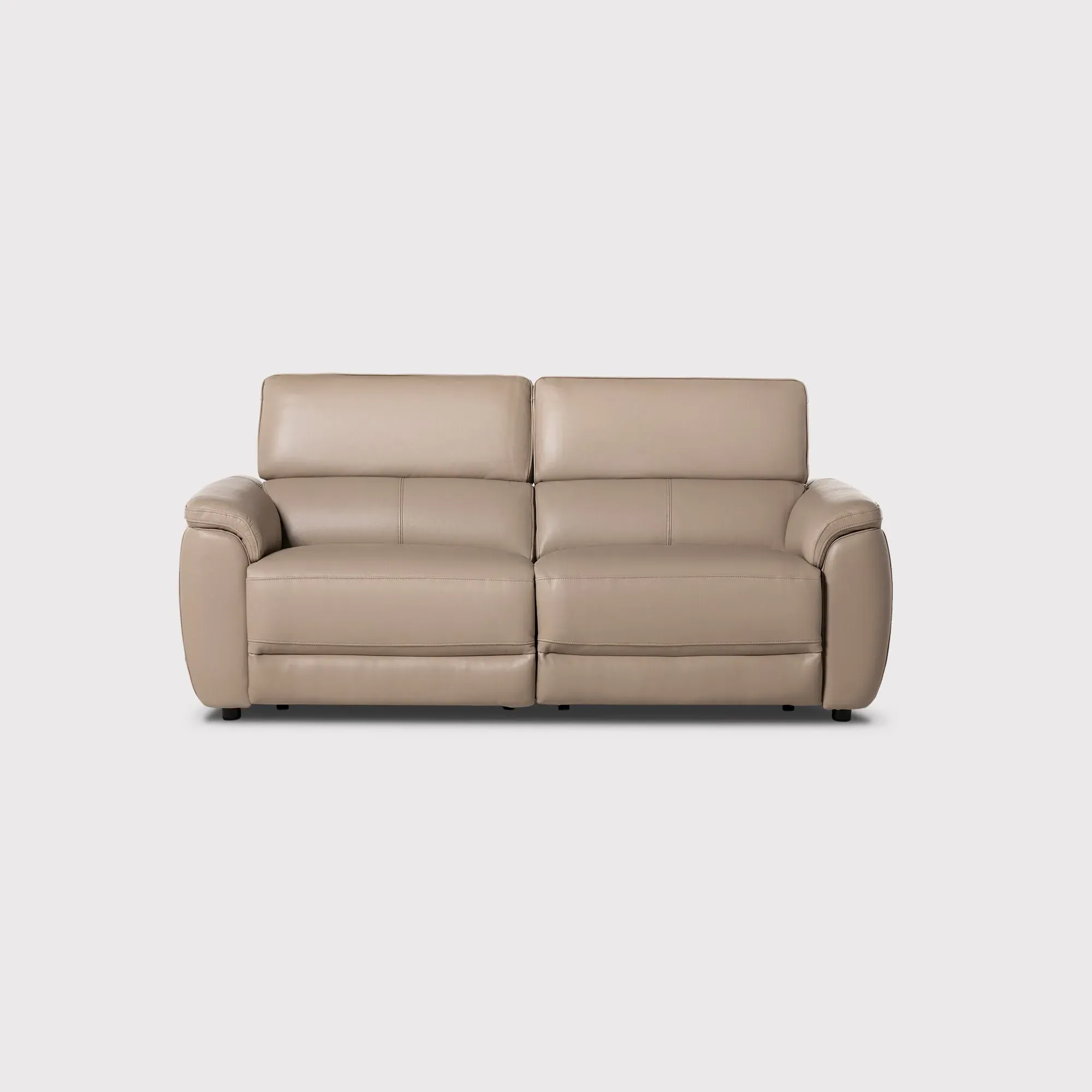 Glendale 2.5-Seater Power Reclining Sofa with Head Tilt - Neutral, Leather