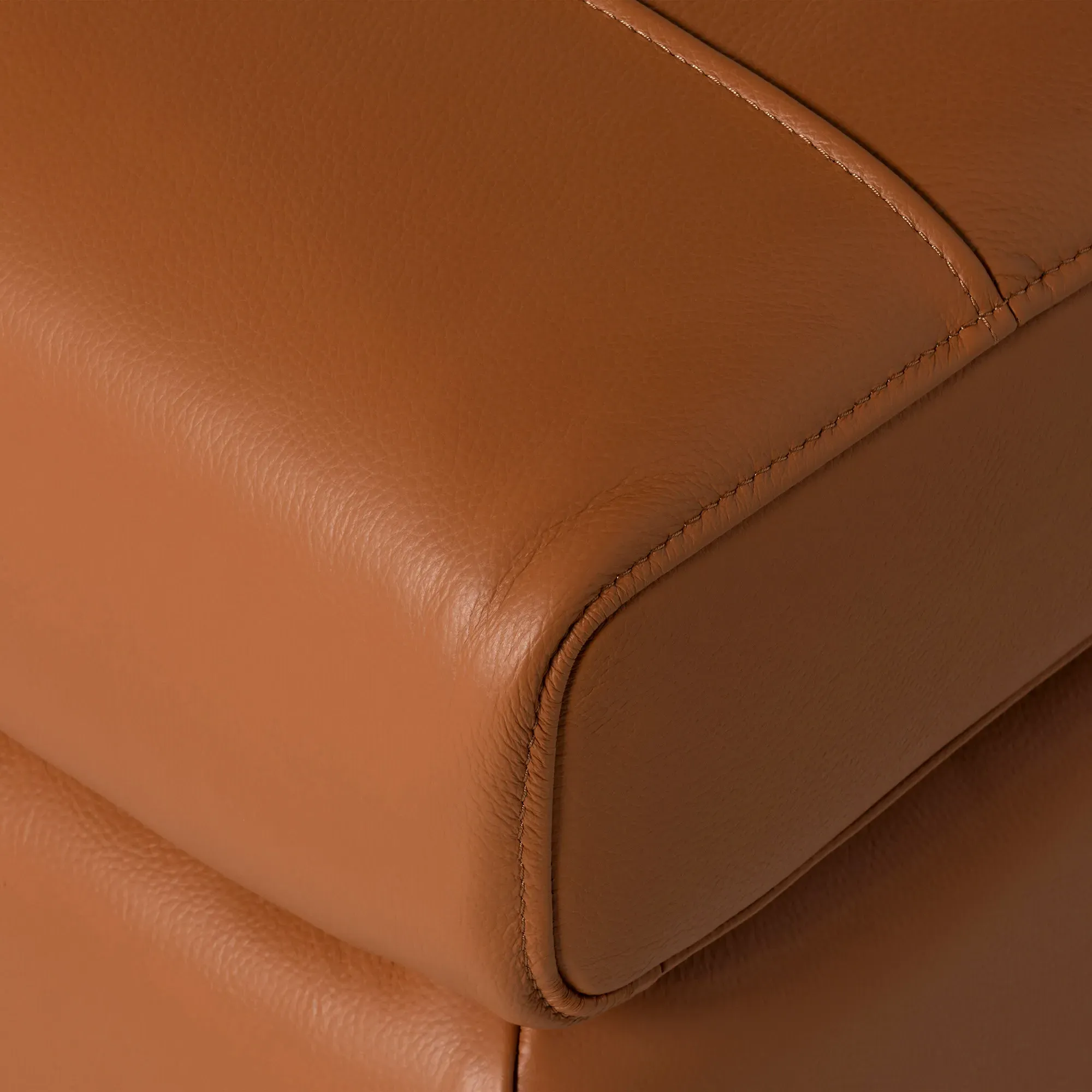 Glendale Footstool - Brown