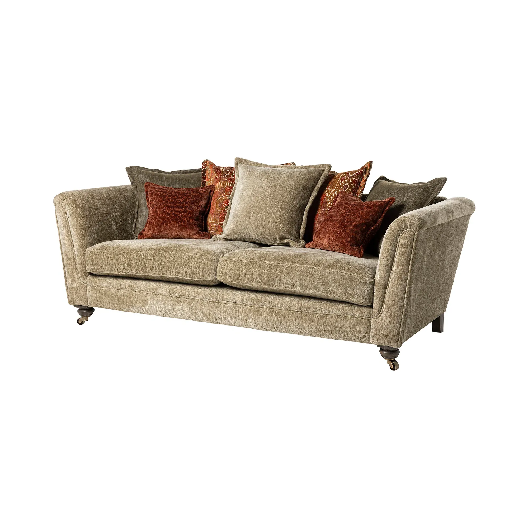 Godwin Grand Sofa with Pillow Back - Fabric