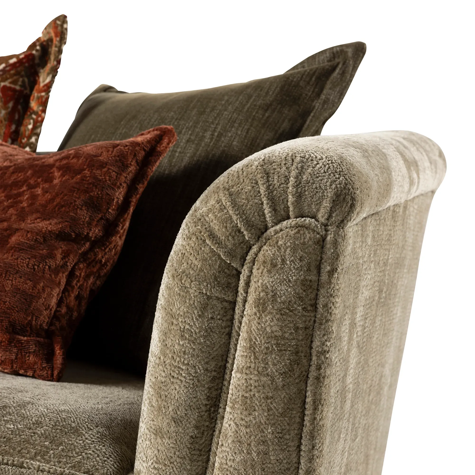 Godwin Grand Sofa with Pillow Back - Fabric