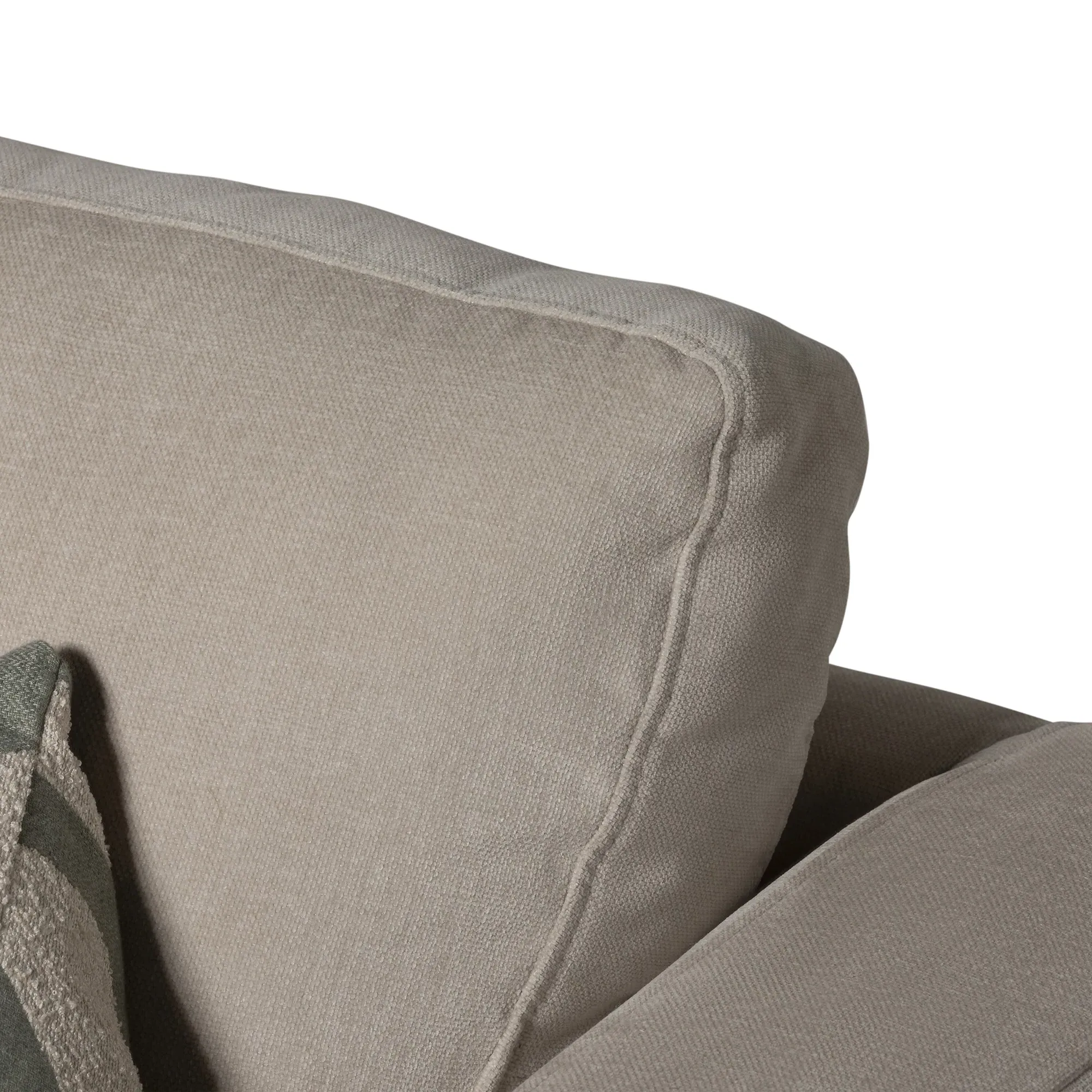 Gramercy Large Sofa - Green, Fabric