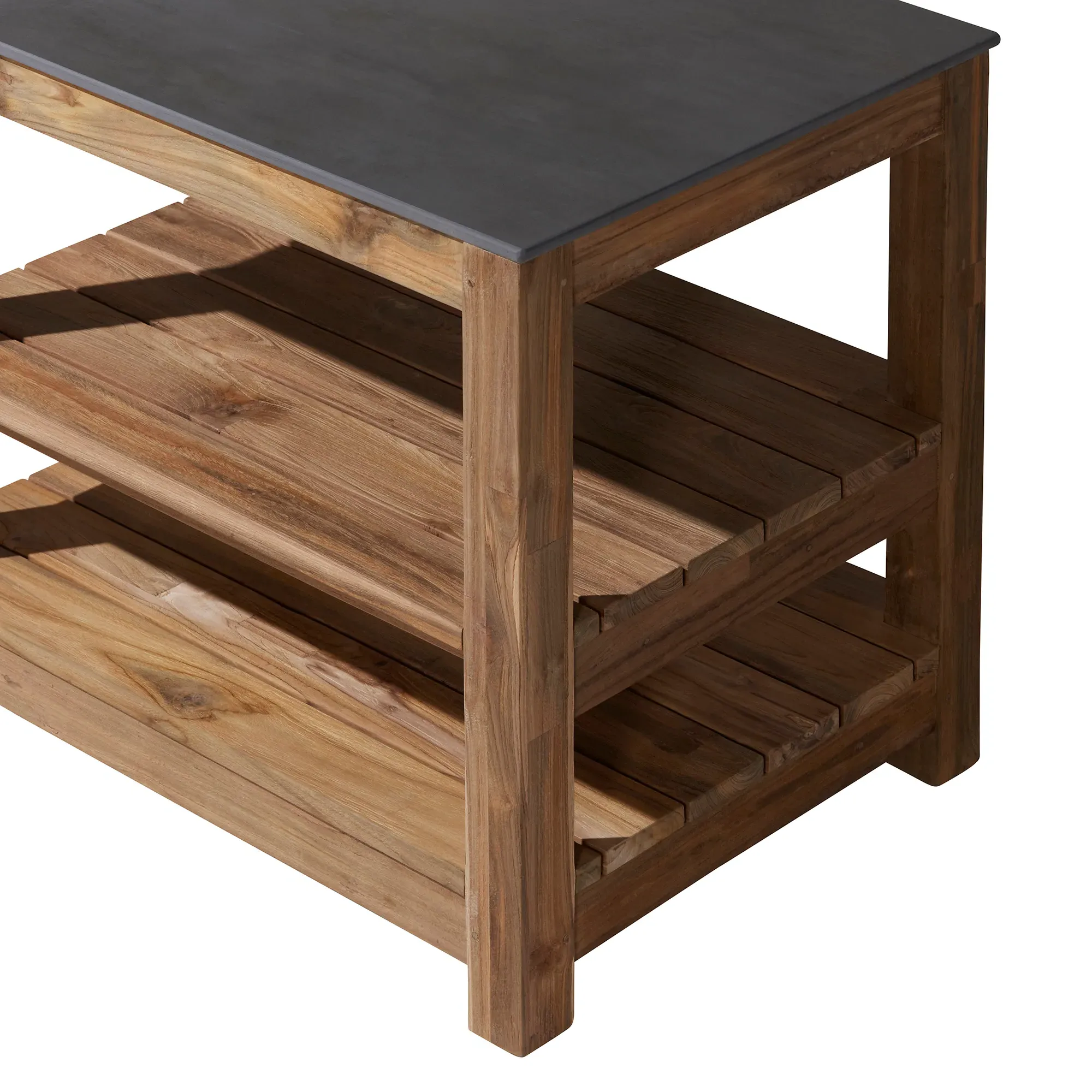 Grenada Grill Table - Neutral, Teak