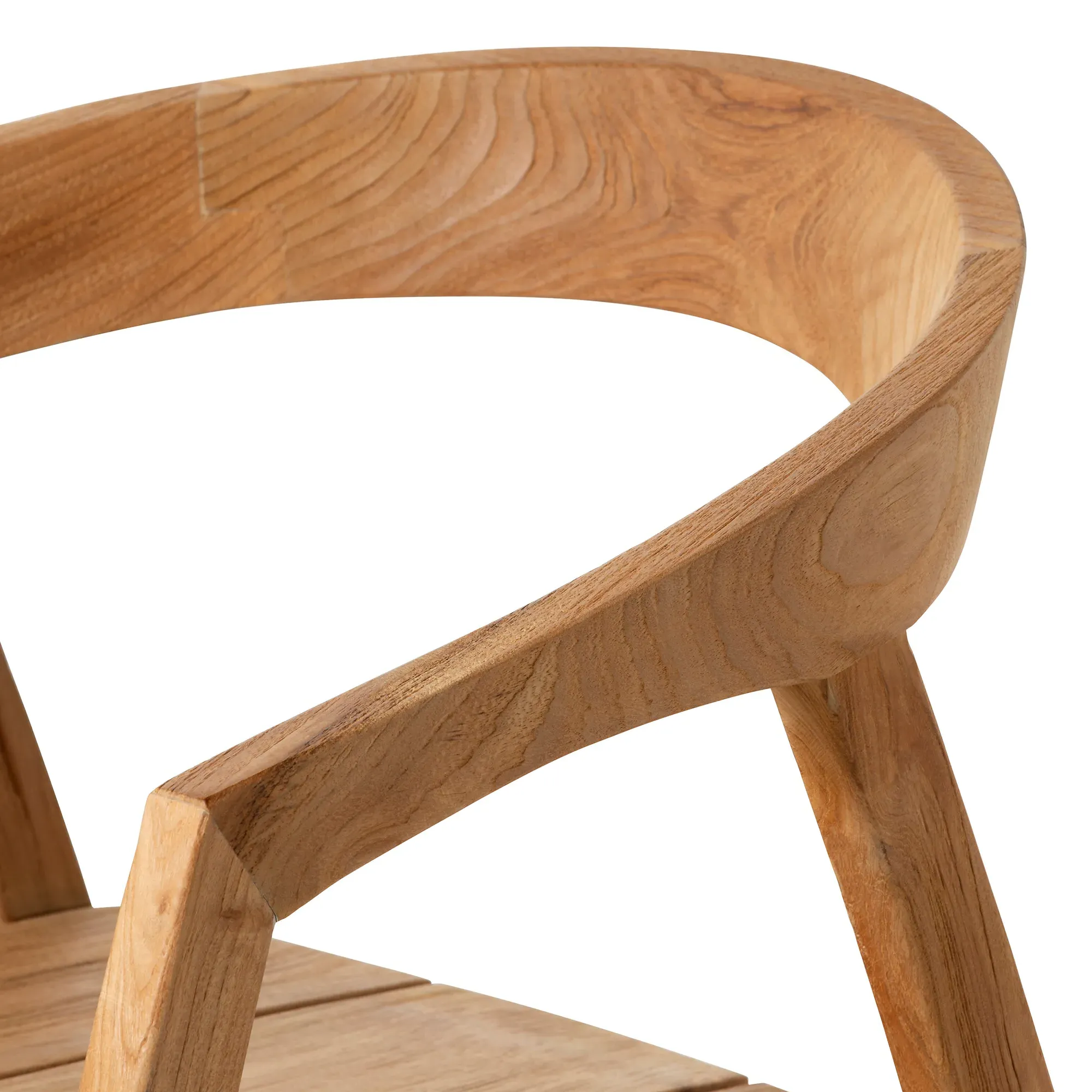 Grenada Jati Outdoor Dining Chair - Neutral, Teak