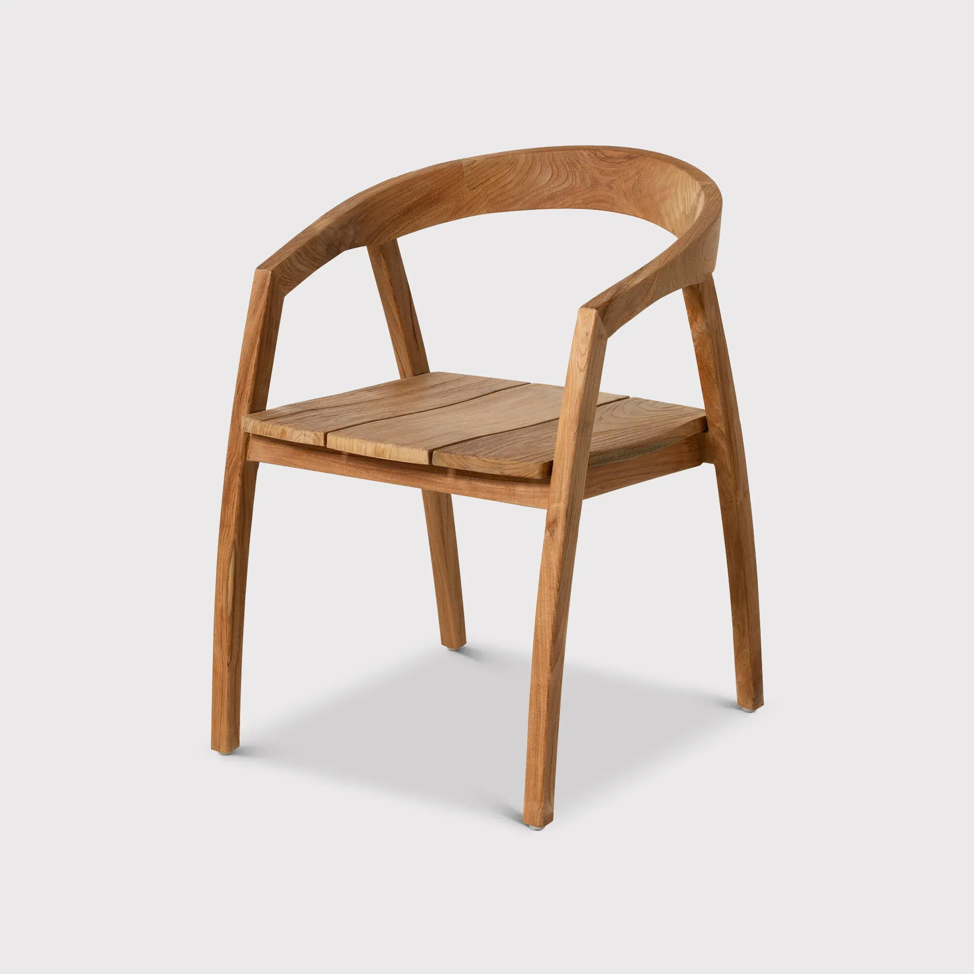 Grenada Jati Outdoor Dining Chair - Neutral, Teak image