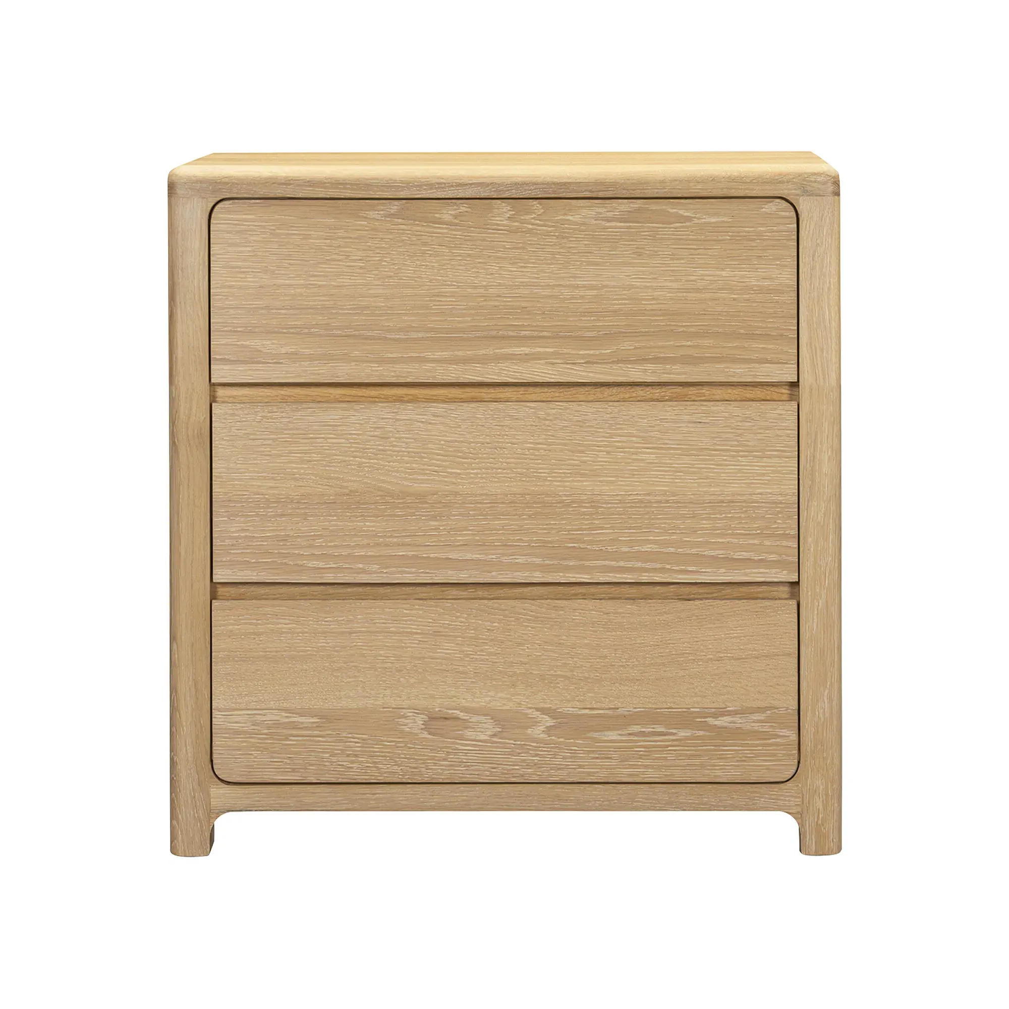 Hadrian 3 Drawer Chest - Neutral, Oak