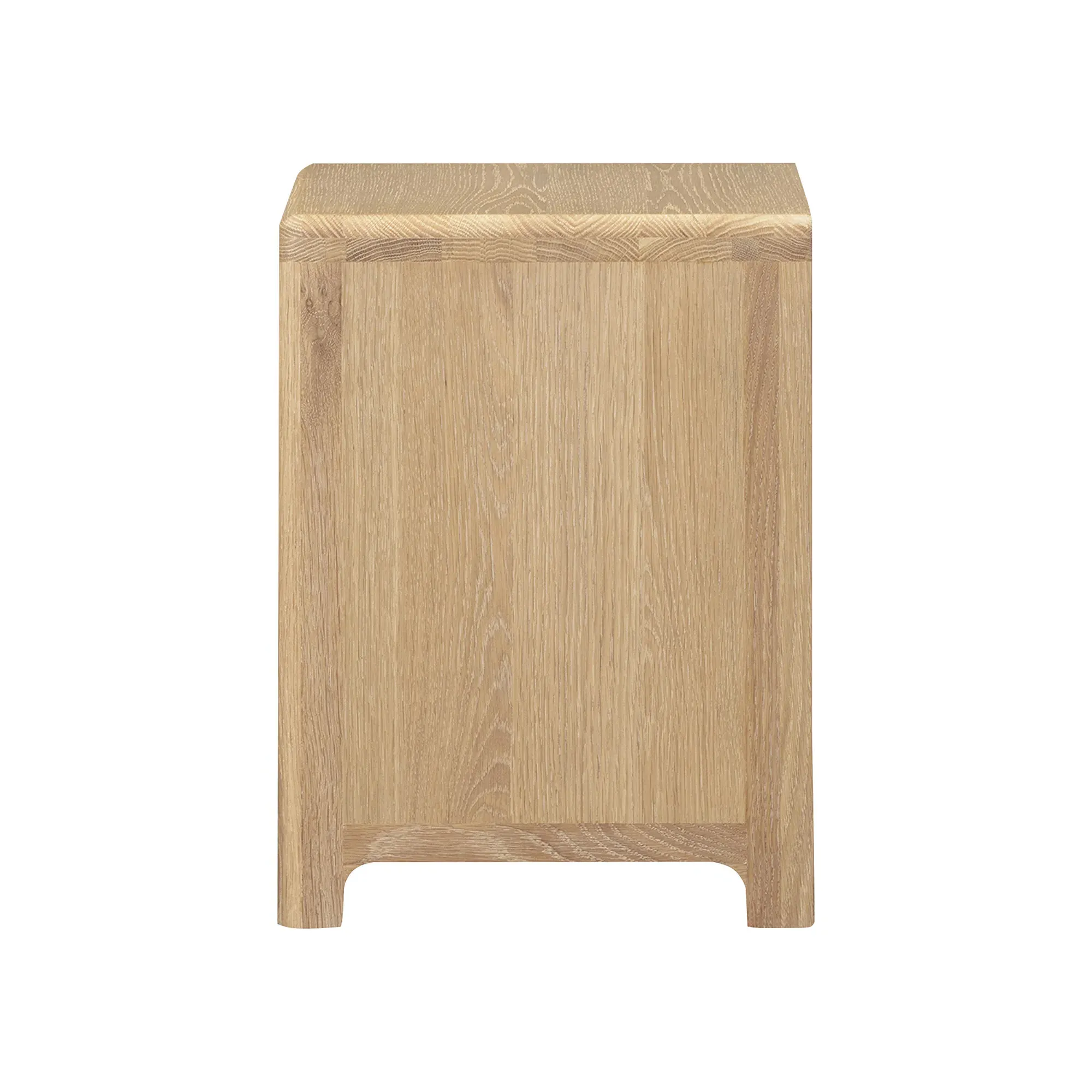 Hadrian Bedside Chest - Neutral, Oak