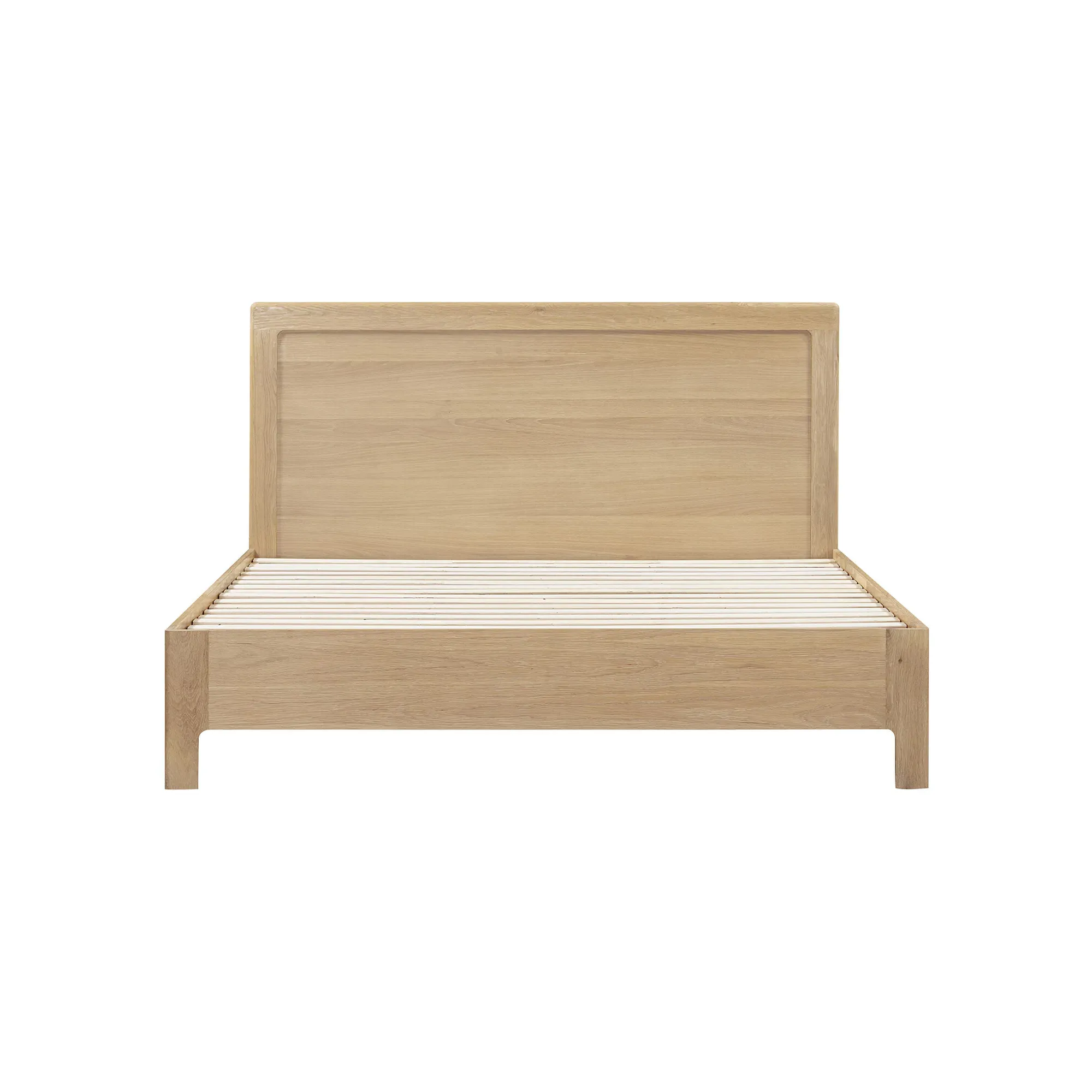 Hadrian King Size Bed Frame - Neutral, Oak
