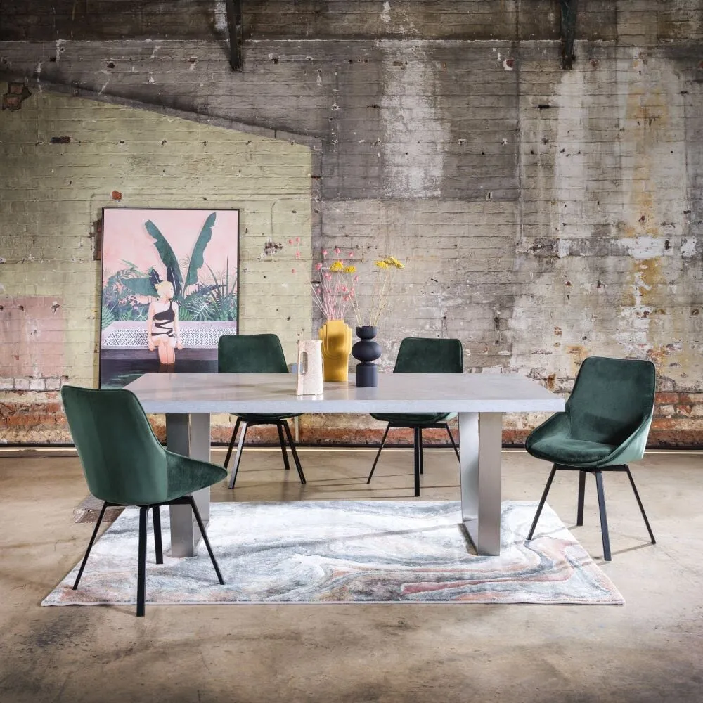 Halmstad 200cm Dining Table - Grey