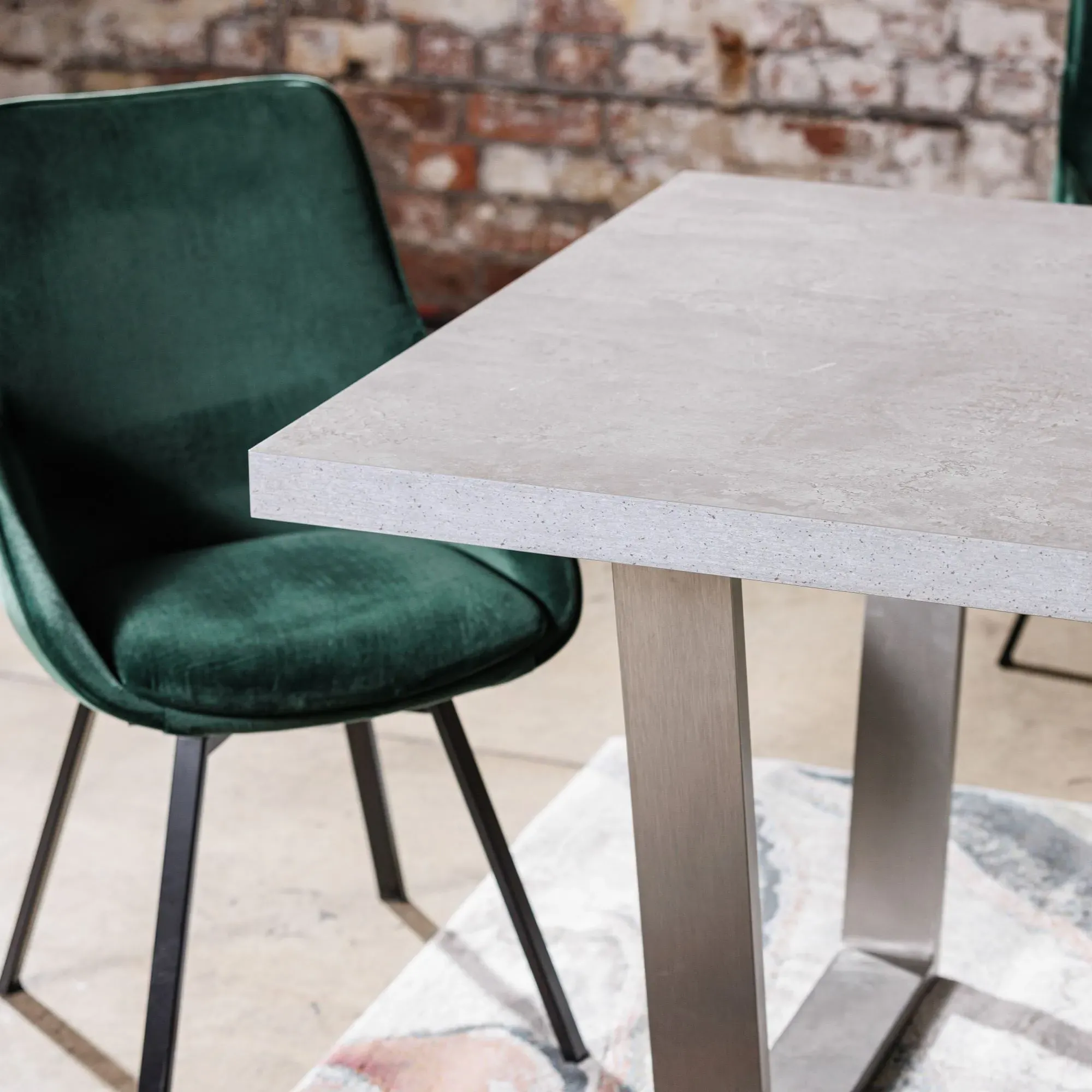 Halmstad 200cm Dining Table - Grey