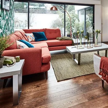 Halmstad End Table - Grey