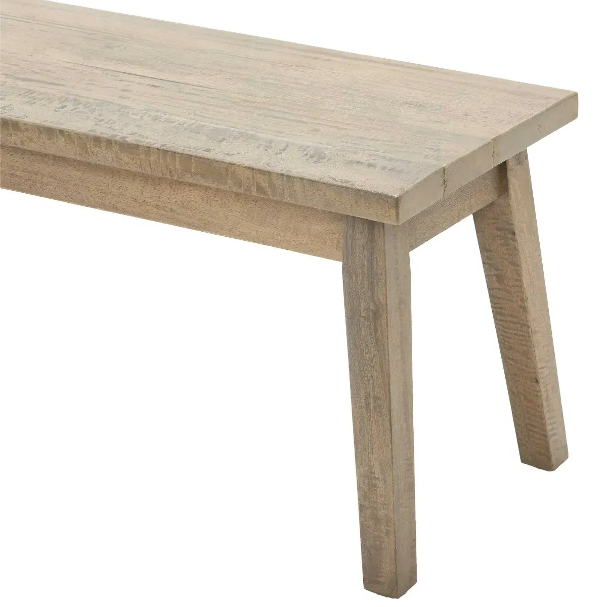 Hancock Bench - Grey, Mango Wood