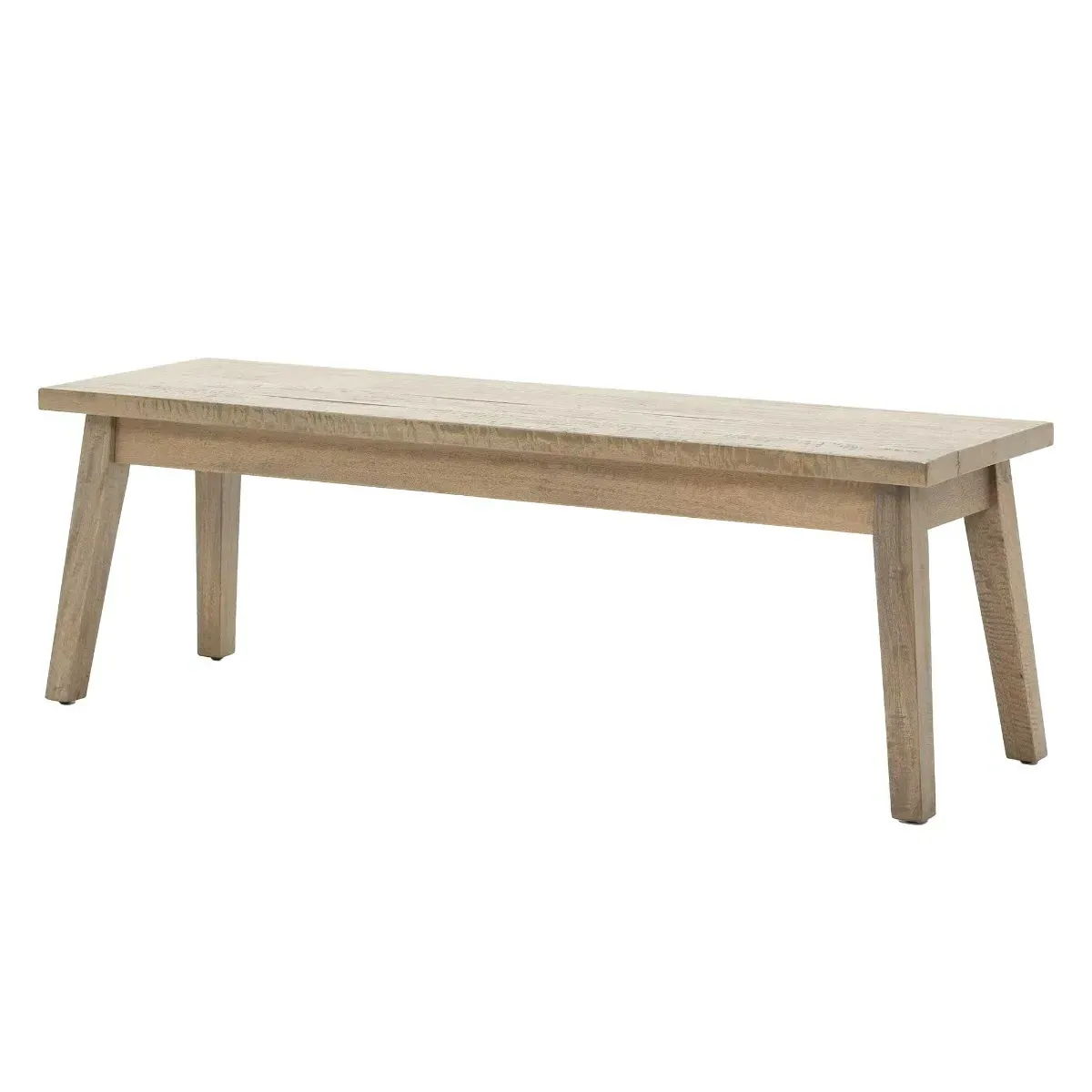 Hancock Bench - Grey, Mango Wood