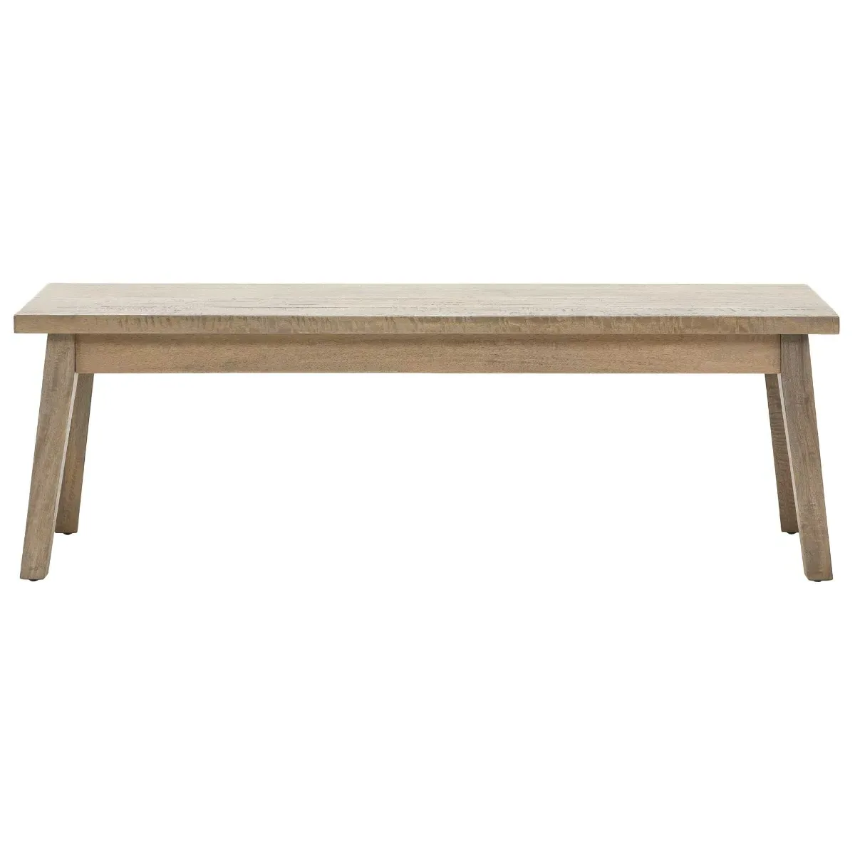 Hancock Dining Bench - Grey, Mango Wood