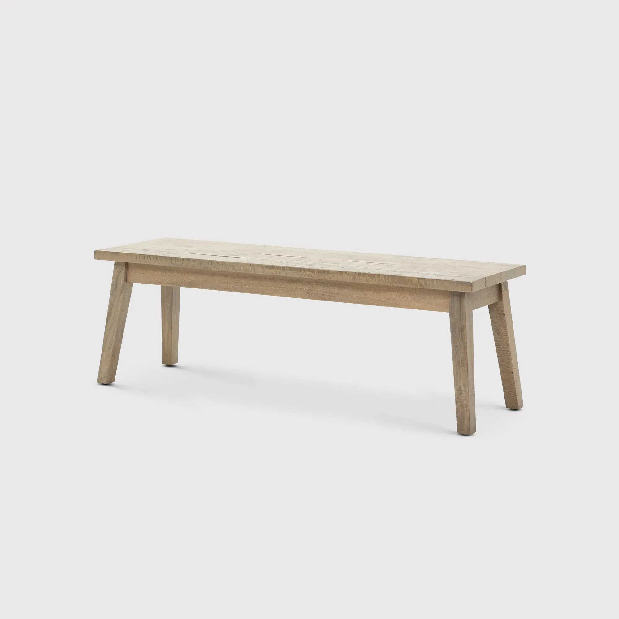 Hancock Dining Bench - Grey, Mango Wood image
