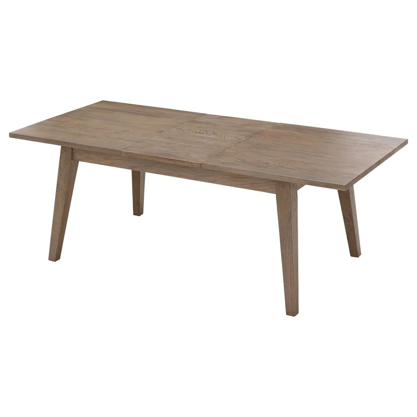 Hancock Extendable Dining Table - Grey, Mango Wood