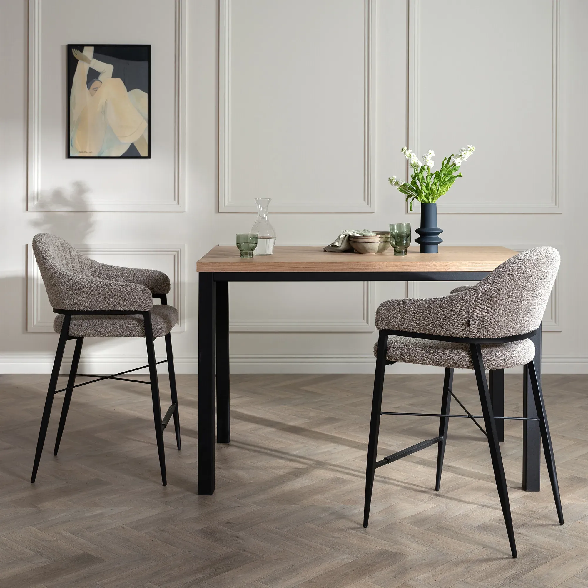 Hanover Bar Table - Neutral