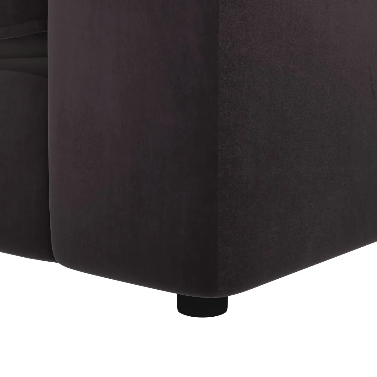 Harrington Armchair - Black, Fabric