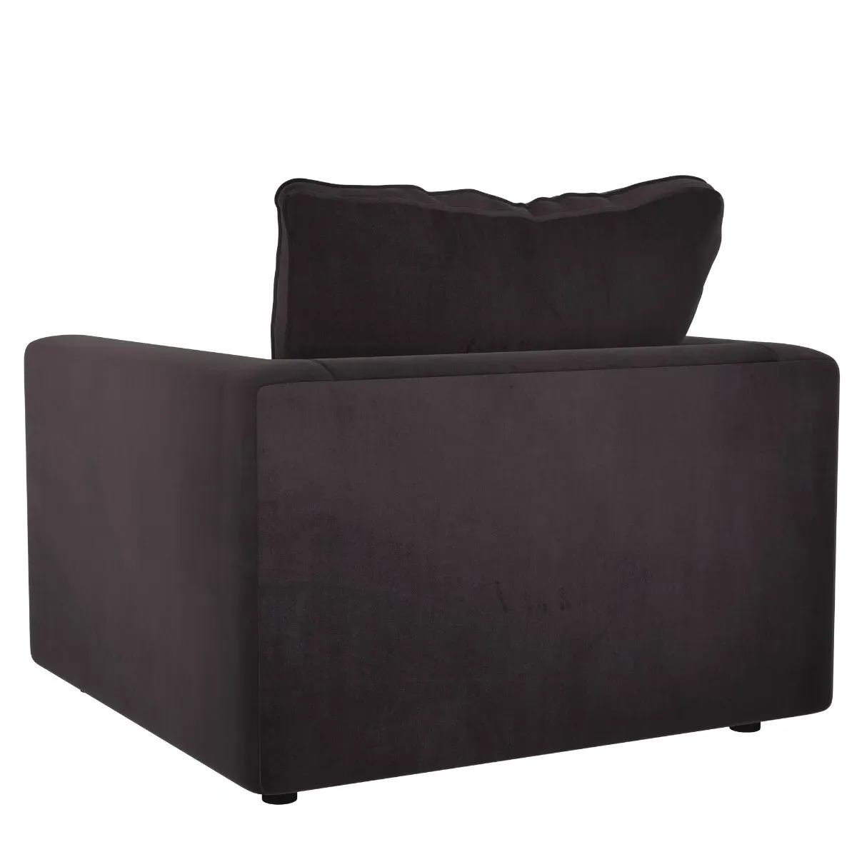 Harrington Armchair - Black, Fabric