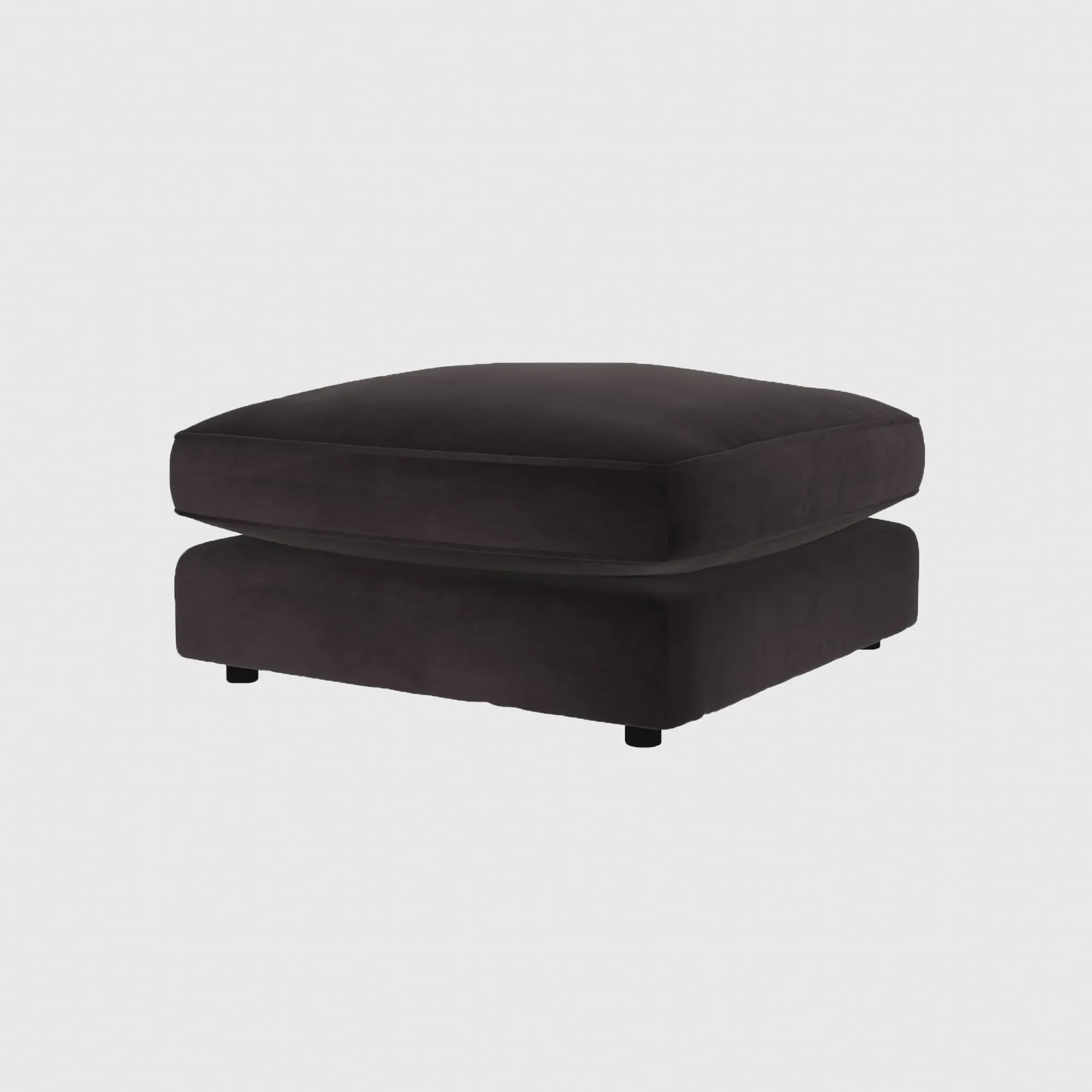 Harrington Combi Stool - Black, Fabric image