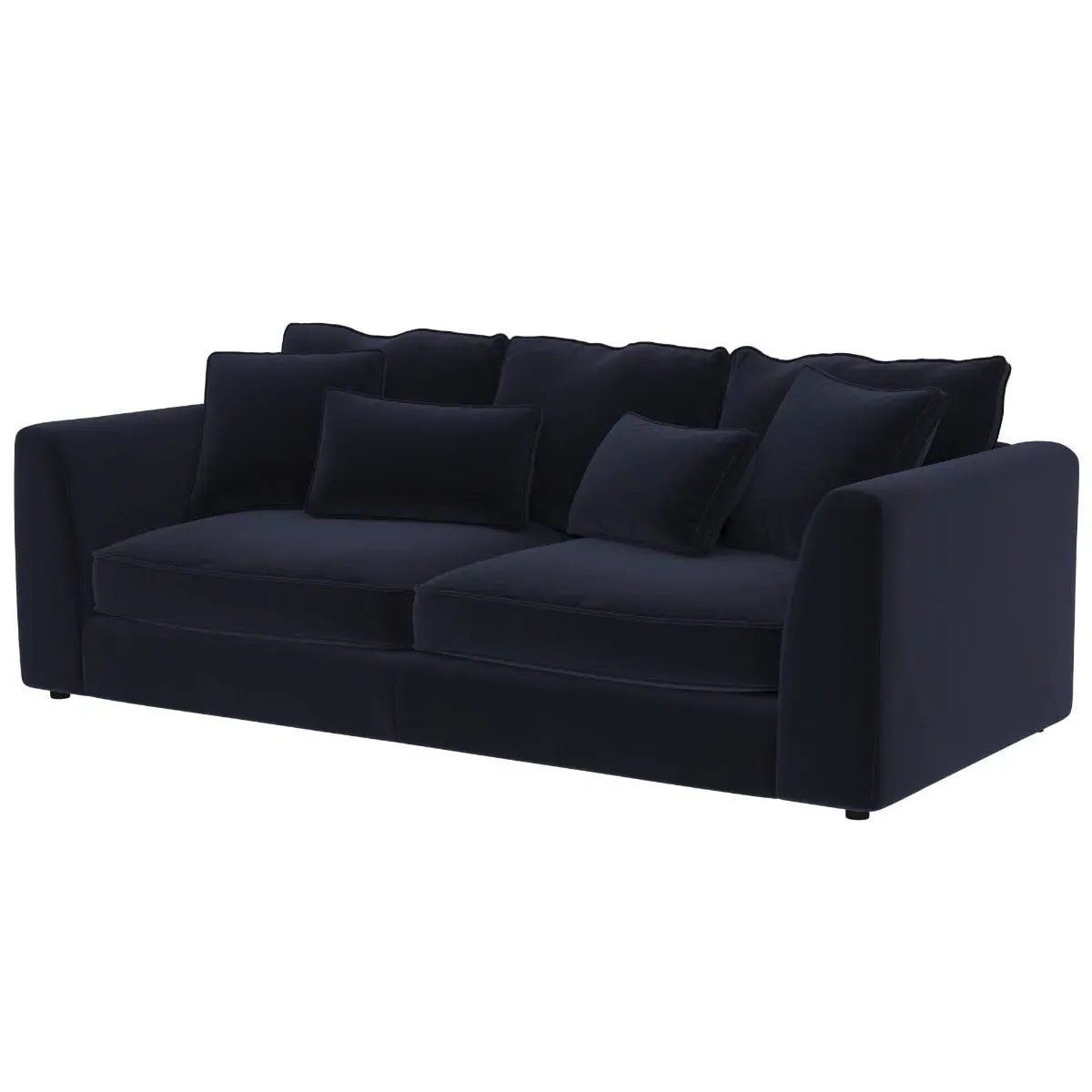 Harrington Large Sofa - Navy, Fabric