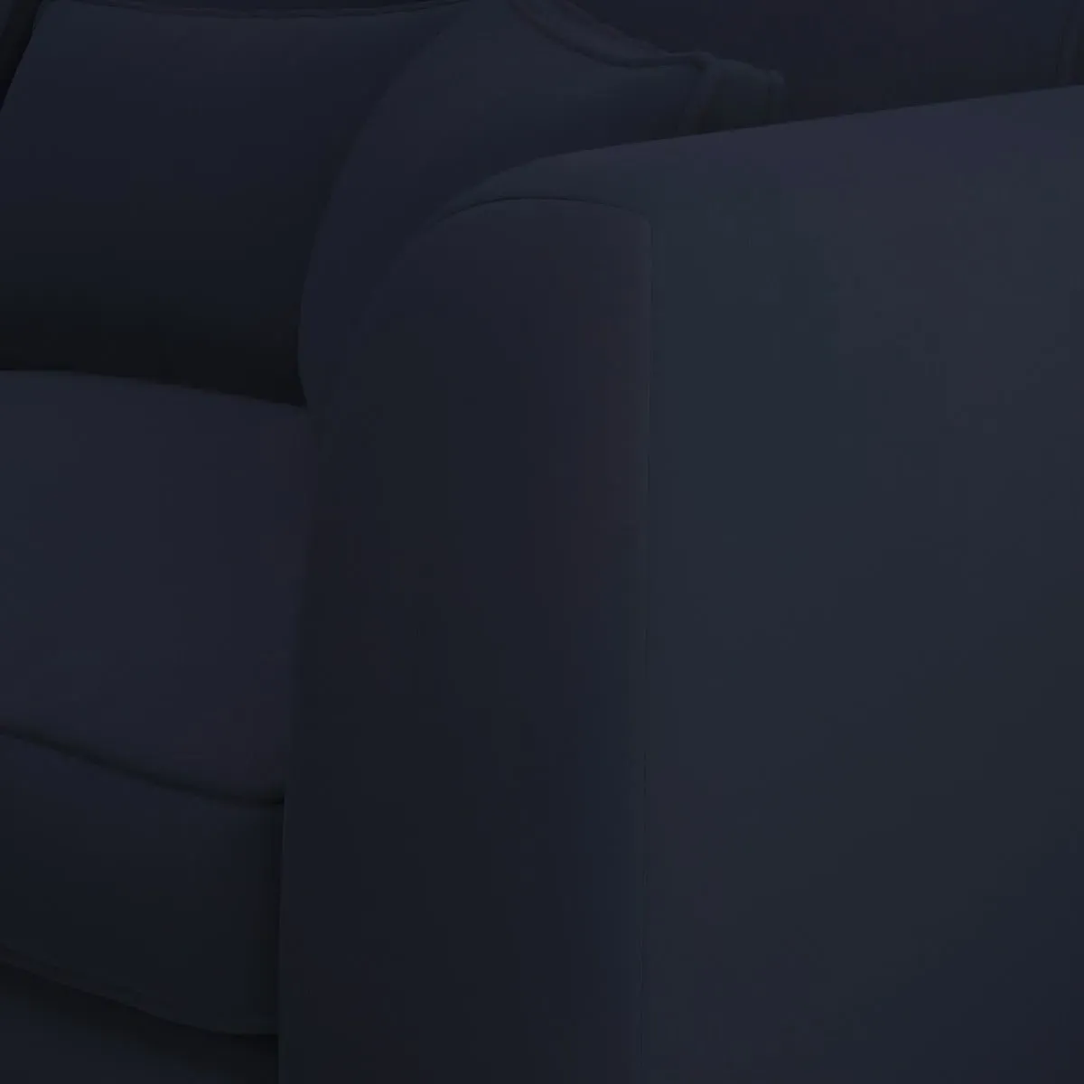 Harrington Large Sofa - Navy, Fabric