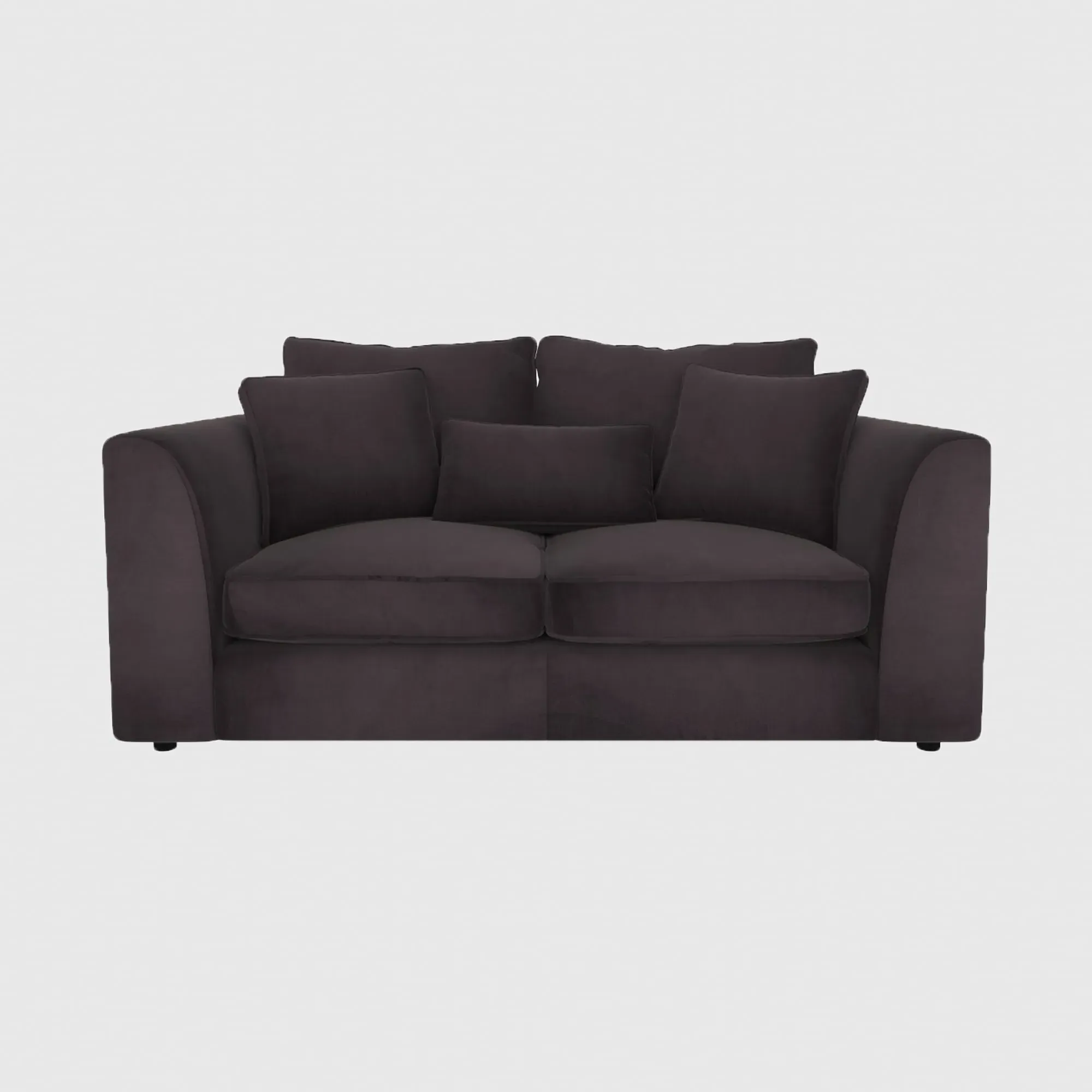 Harrington Small Sofa - Black, Fabric image