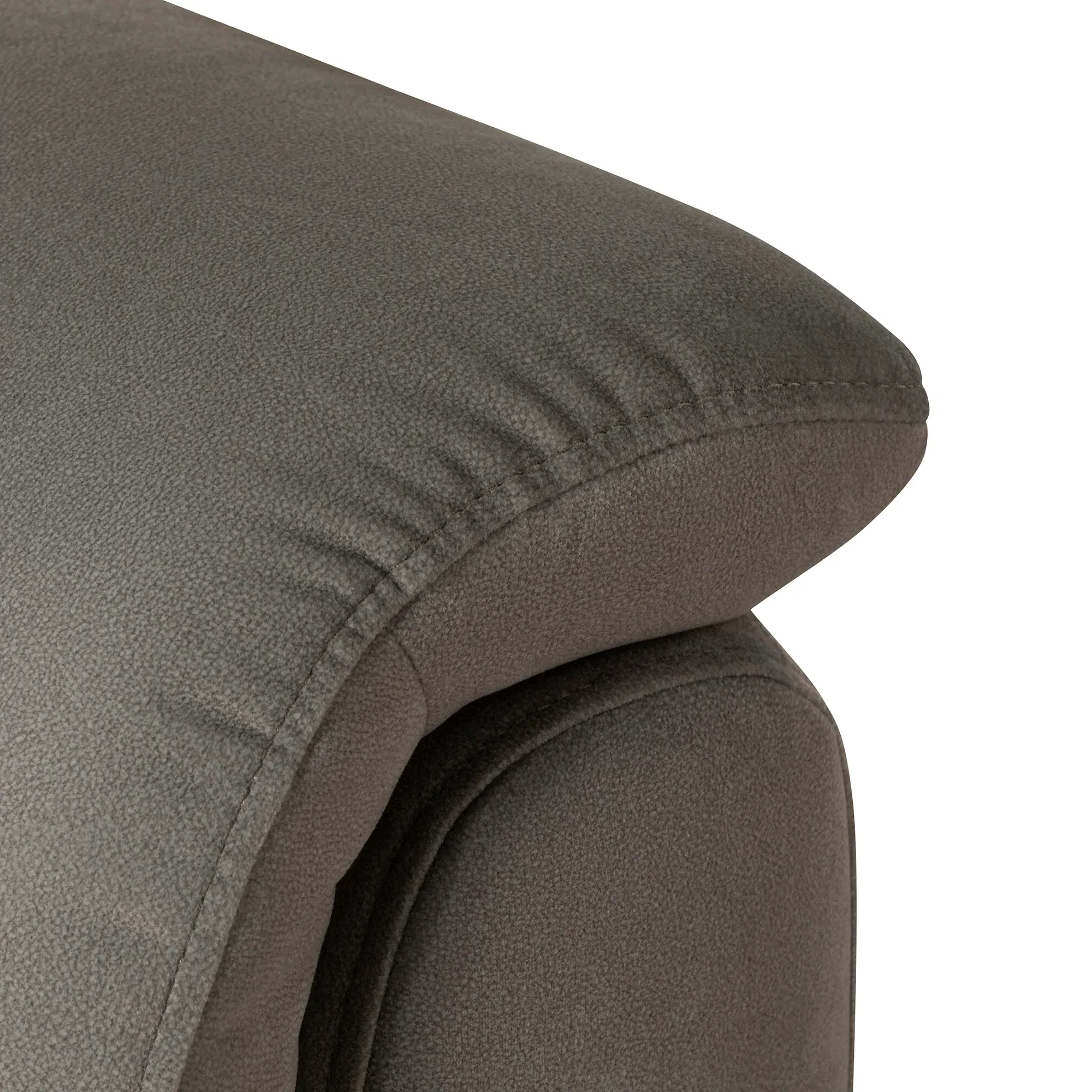 Hartford RHF Corner Sofa - Grey, Fabric