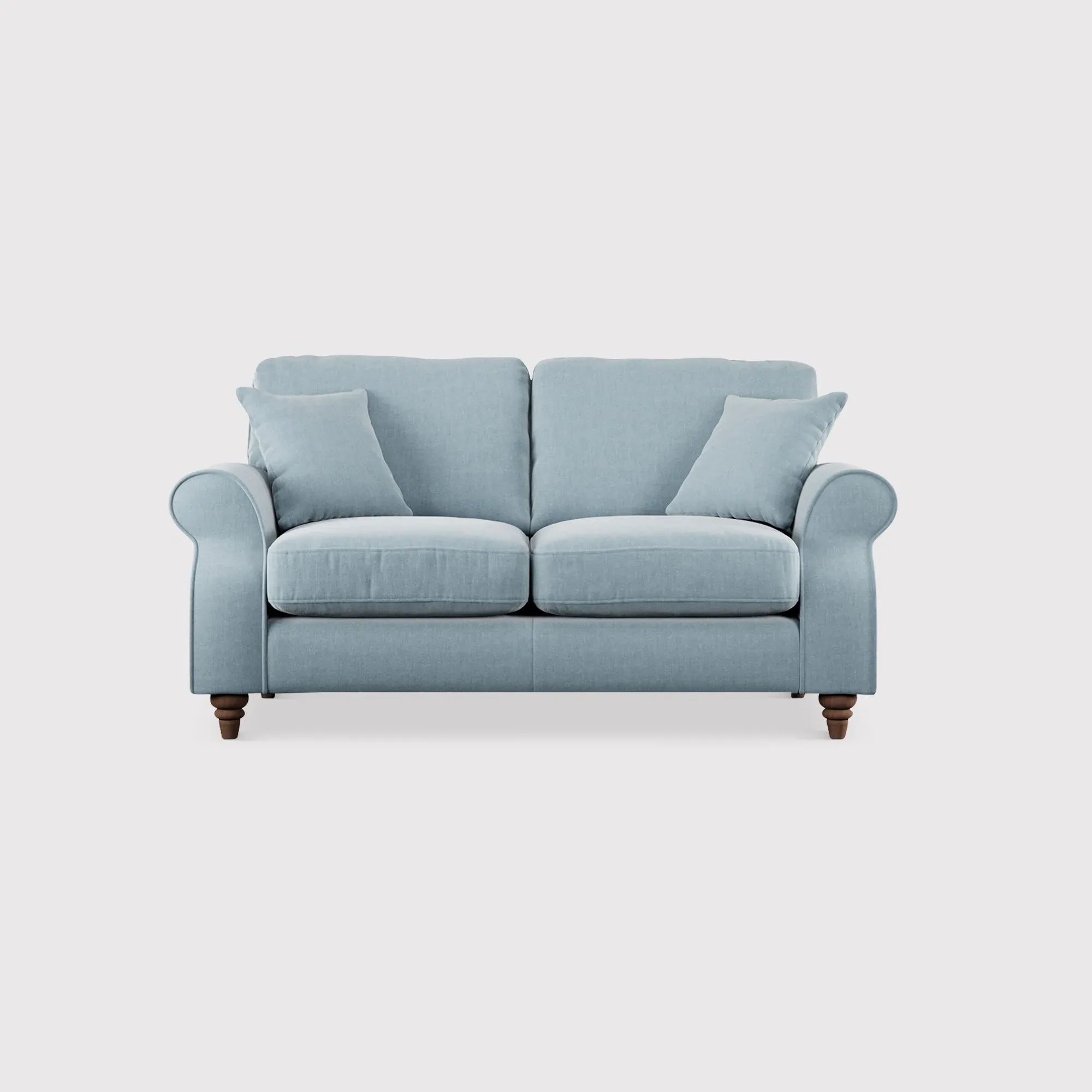 Hattie 2-Seater Sofa - Blue, Fabric