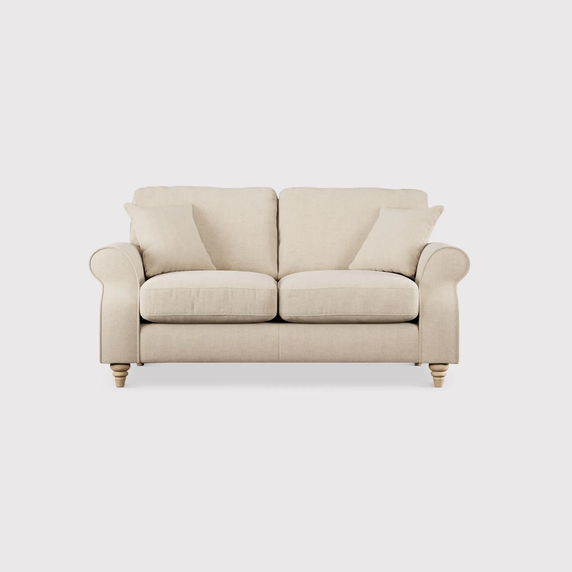 Hattie 2-Seater Sofa - Neutral, Fabric
