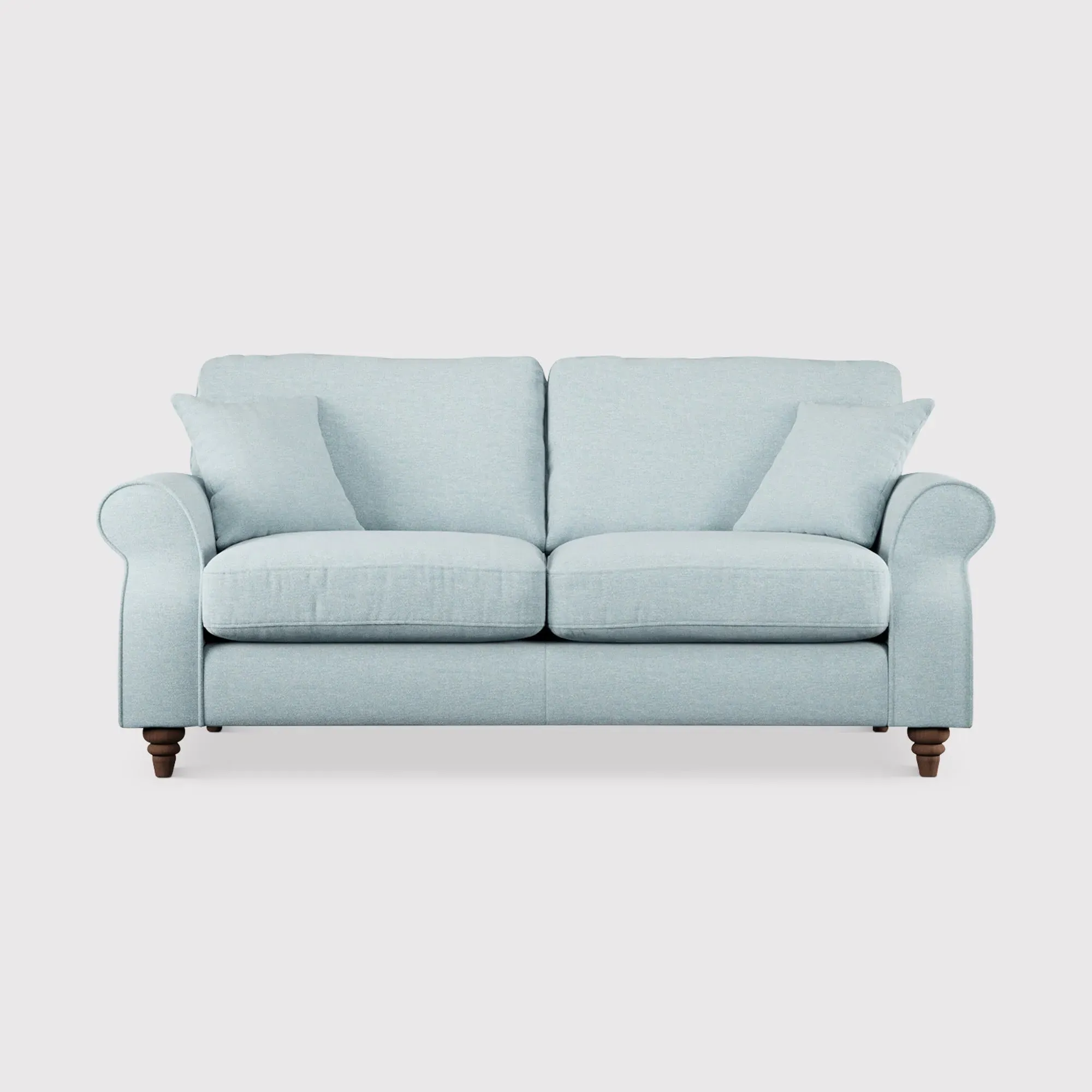 Hattie 3-Seater Sofa - Blue, Fabric