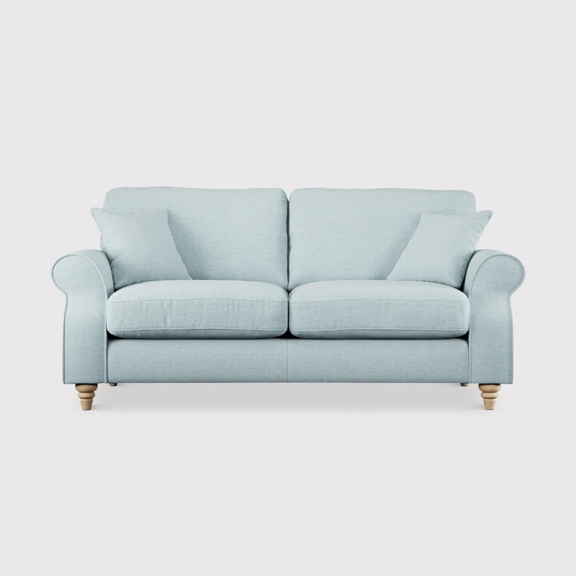 Hattie 3-Seater Sofa - Blue, Fabric image